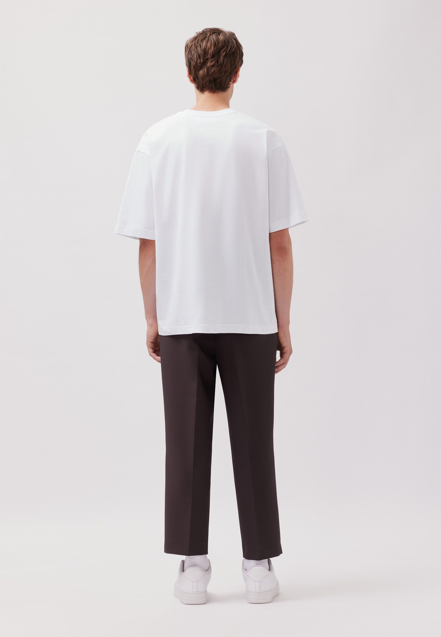 studio seidensticker T-shirt Studio 1/2 ronde hals uni