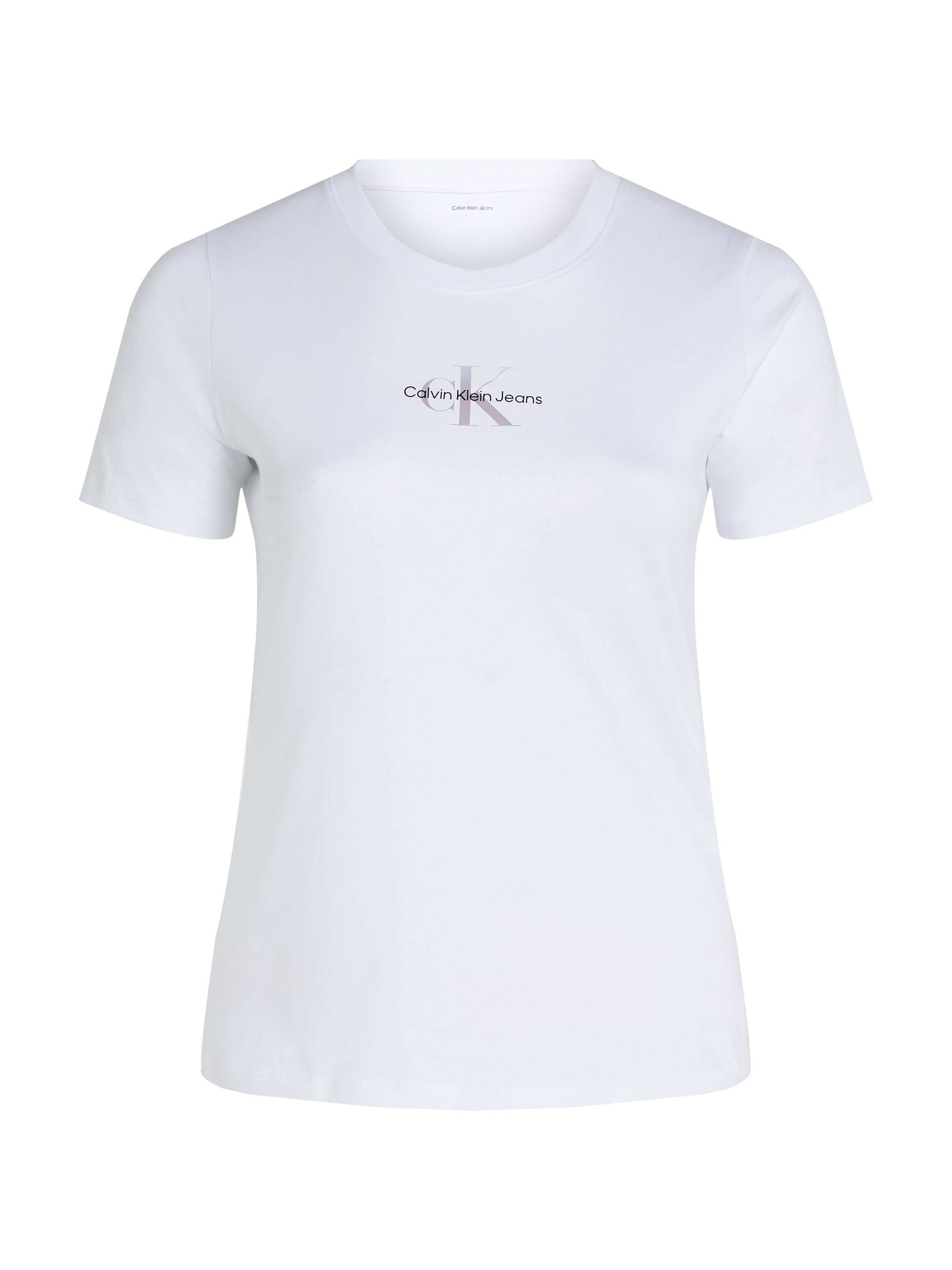 Calvin Klein Jeans Plus T-shirt PLUS GRADIENT MONOLOGO SLIM TEE
