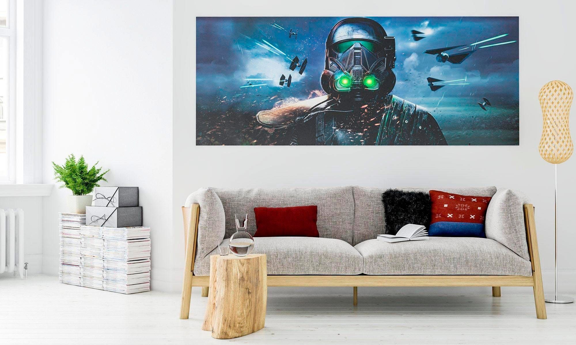 Komar Vliesbehang Digitale print vlies - Star Wars Deathtrooper - Afmeting 250 x 100 cm (1 stuk)