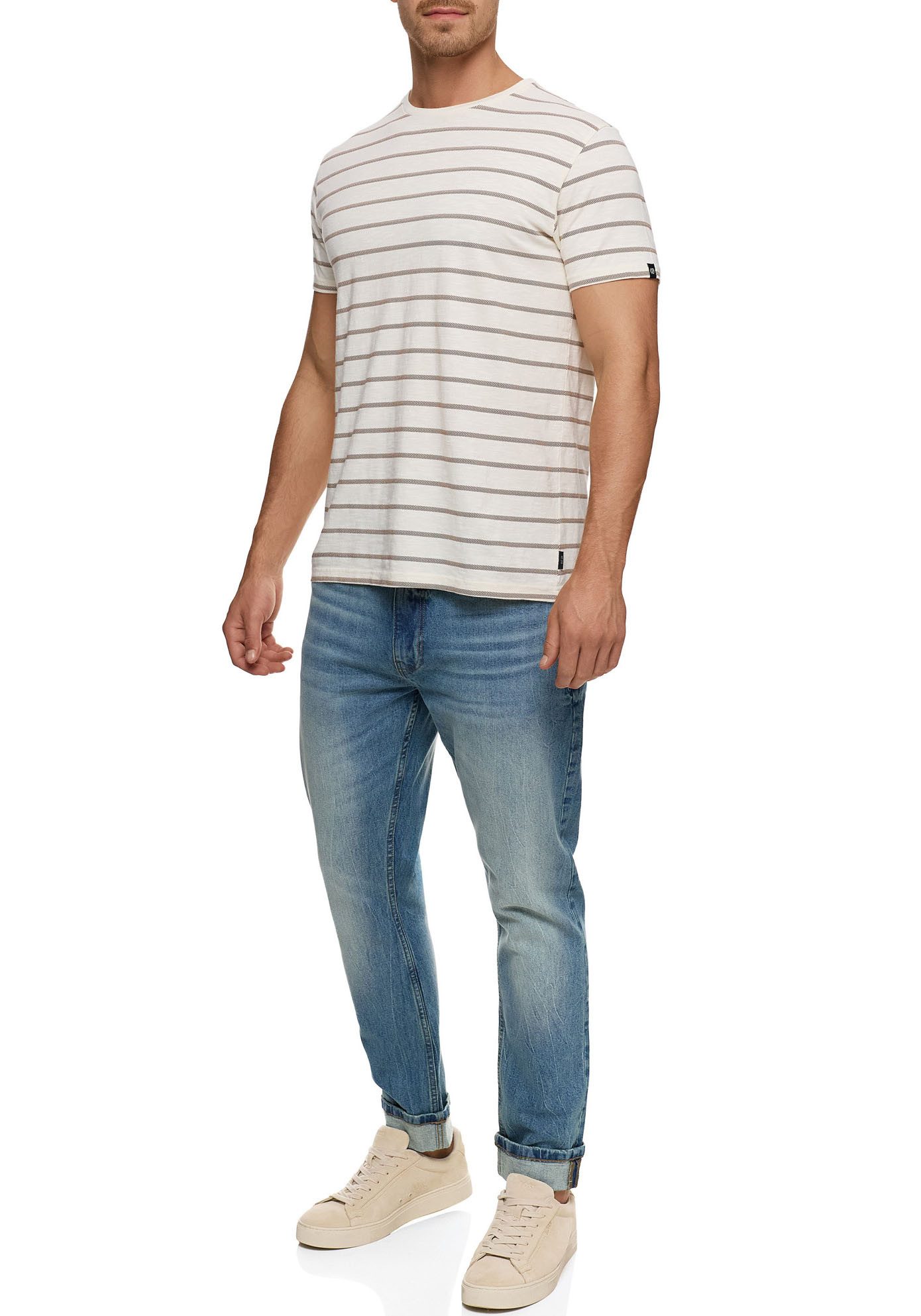 Indicode Shirt met ronde hals INRima