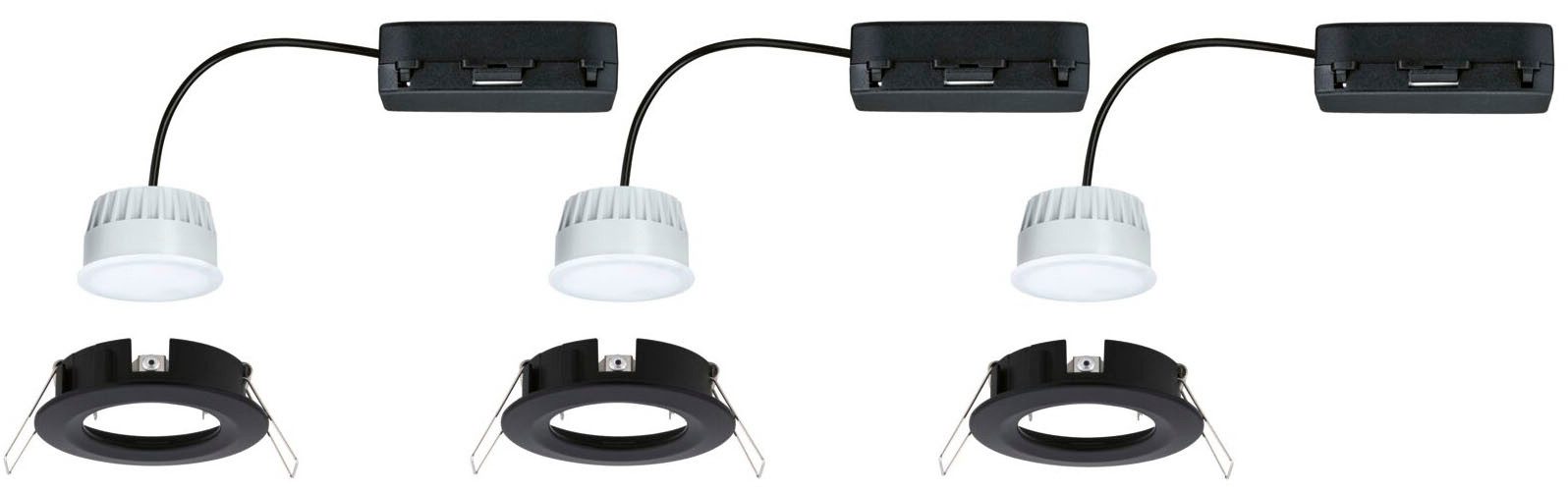 Paulmann Ledinbouwlamp LED inbouwlamp Nova Coin IP44 rond 78mm
