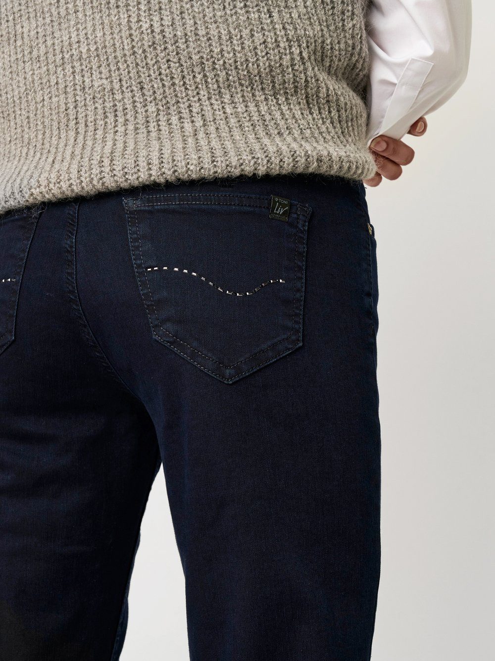 TONI Slim fit jeans Liv in five-pocketsstijl