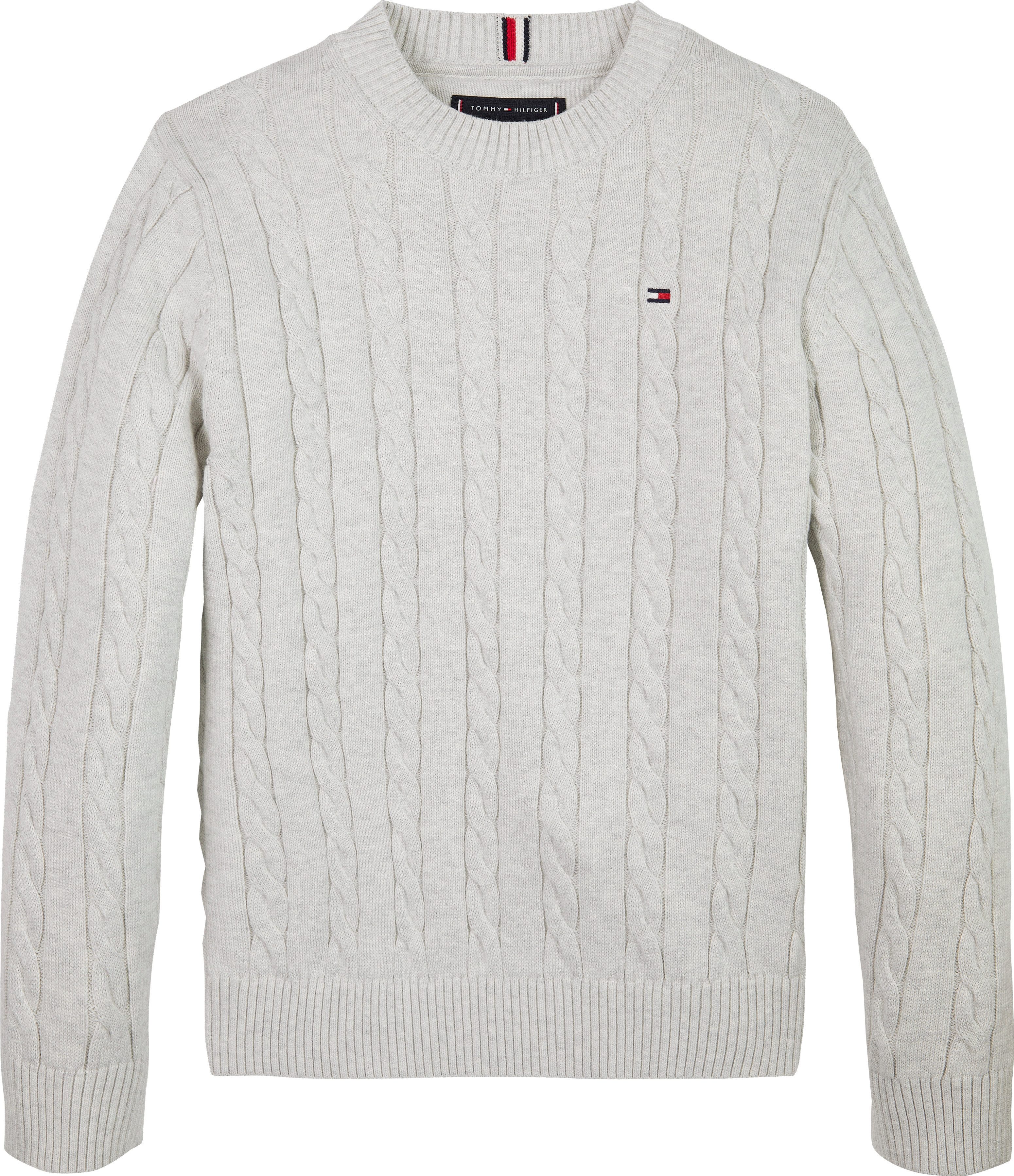 Tommy Hilfiger Gebreide trui COTTON CABLE SWEATER
