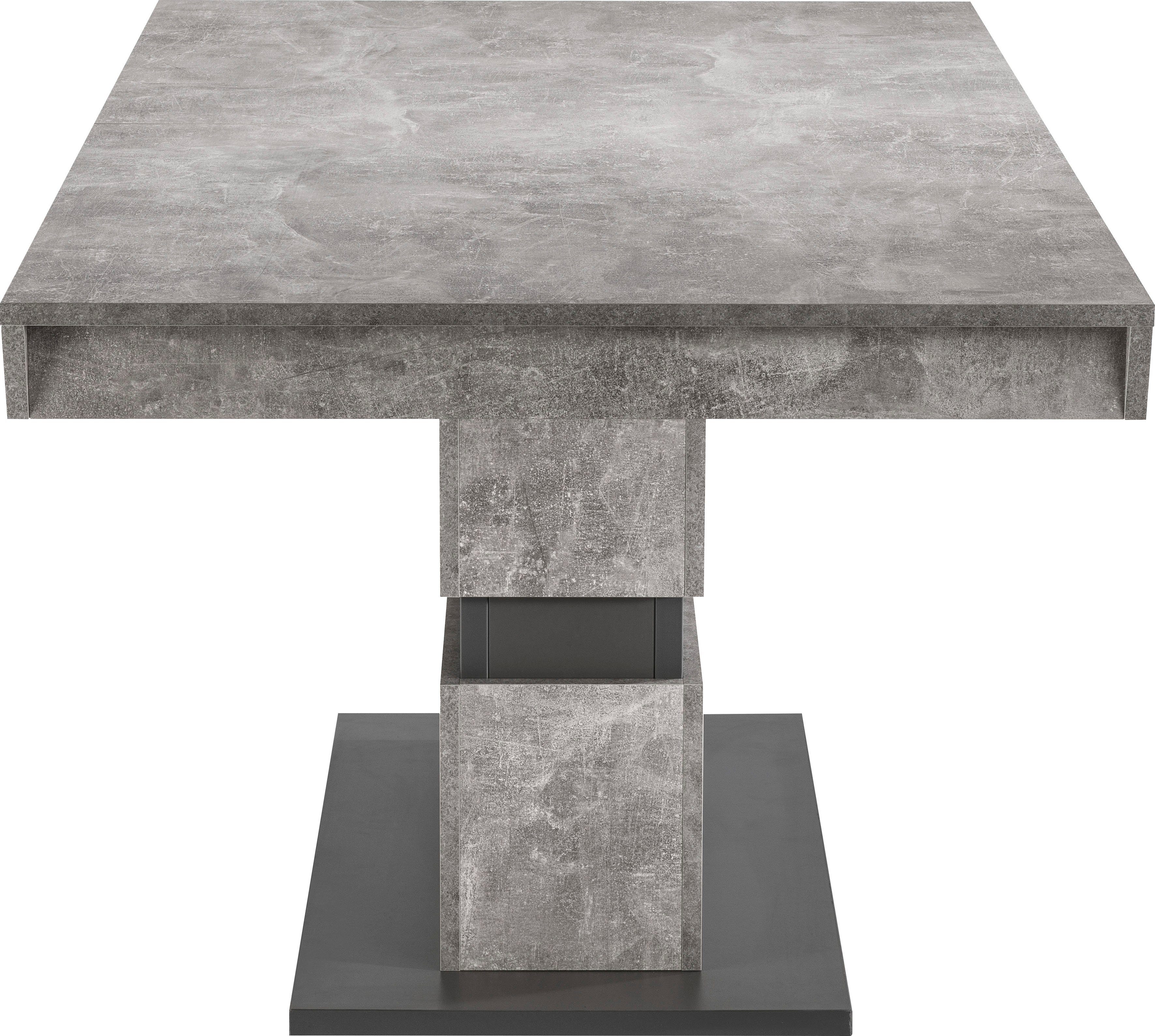 byLIVING Eettafel Matthew met uittrekfunctie, breedte 140-195 cm of 160-215 cm