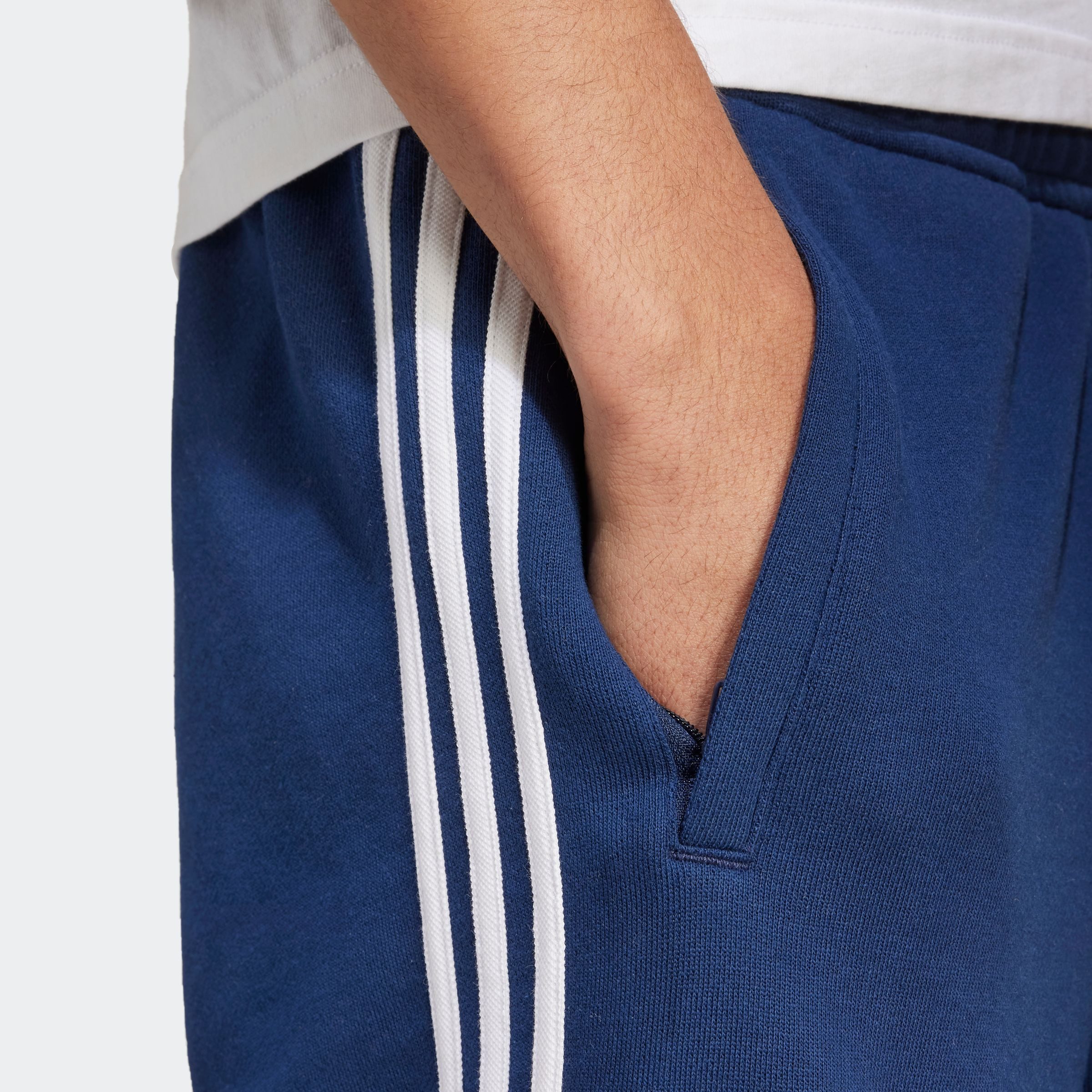 adidas Originals Short 3-STRIPE SHORT Drie-strepen sweat shorts van zacht french terry materiaal (1-delig)