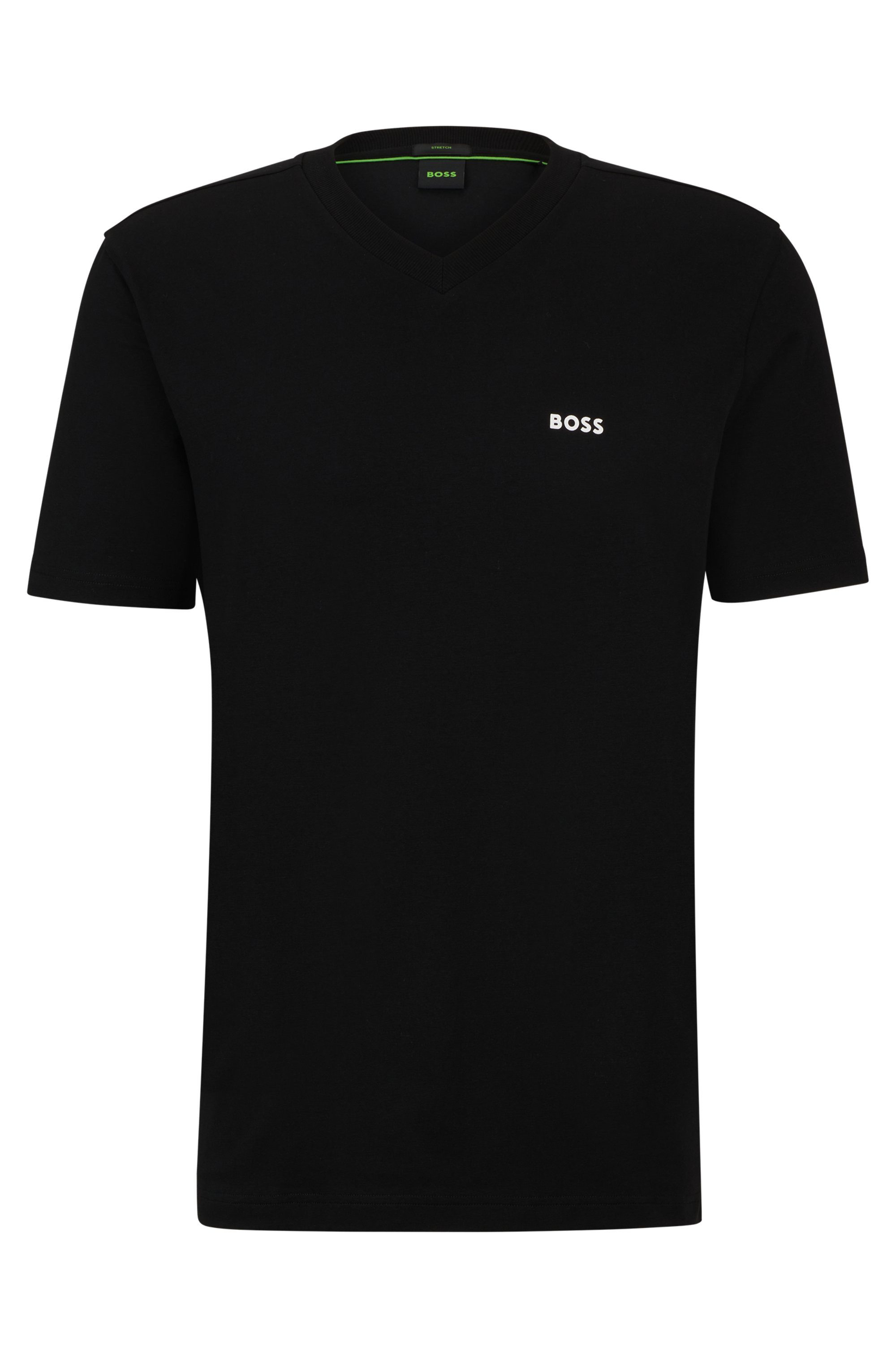 BOSS GREEN T-shirt Tee V met v-hals