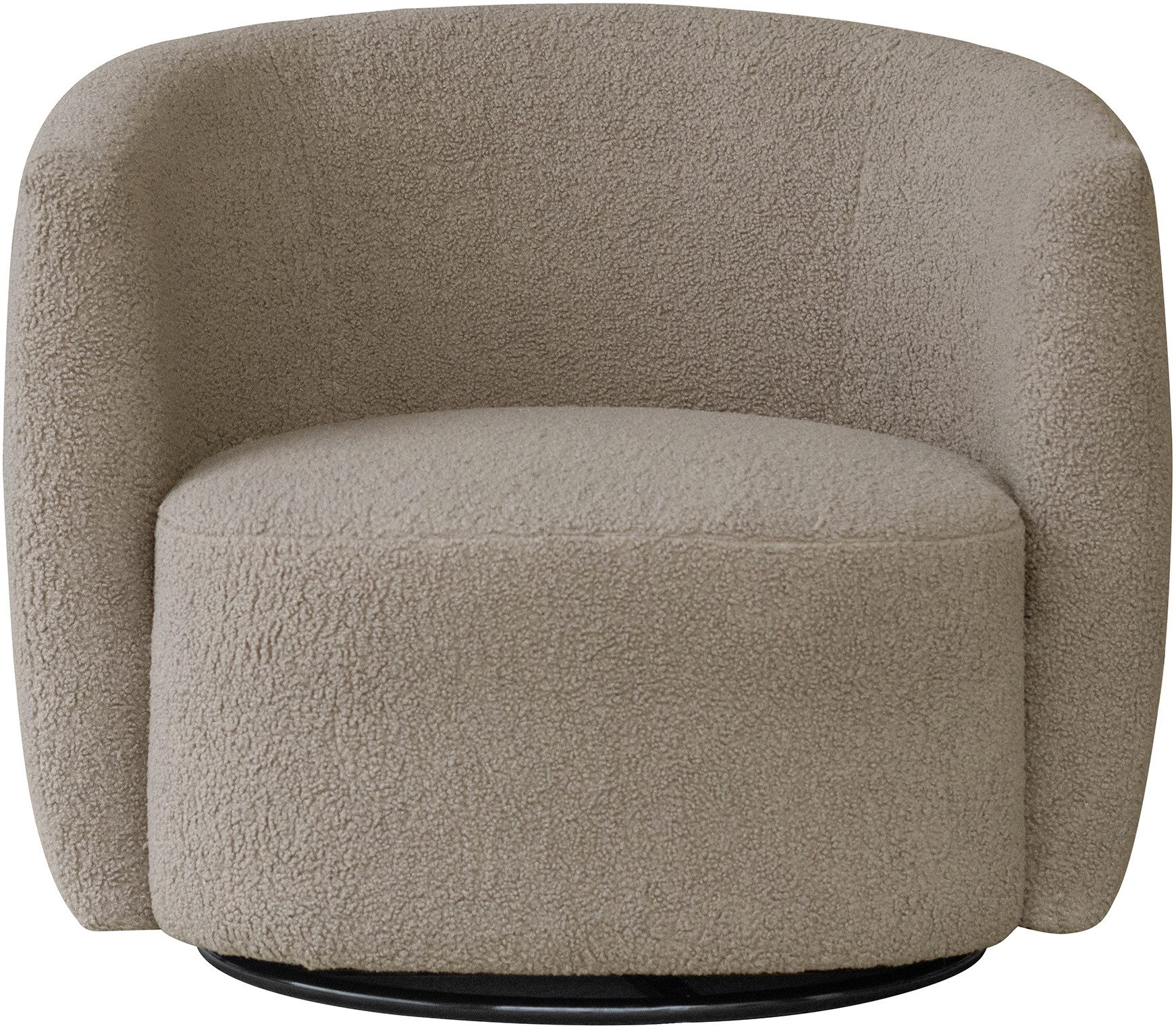 Kayoom Draaibare fauteuil Stoel Aveiro 125, BESTSELLER!, teddystoel, bohem, scandy knuffelzacht teddy-stof, comfortabel gepolsterd, minimalistisch (1 stuk)
