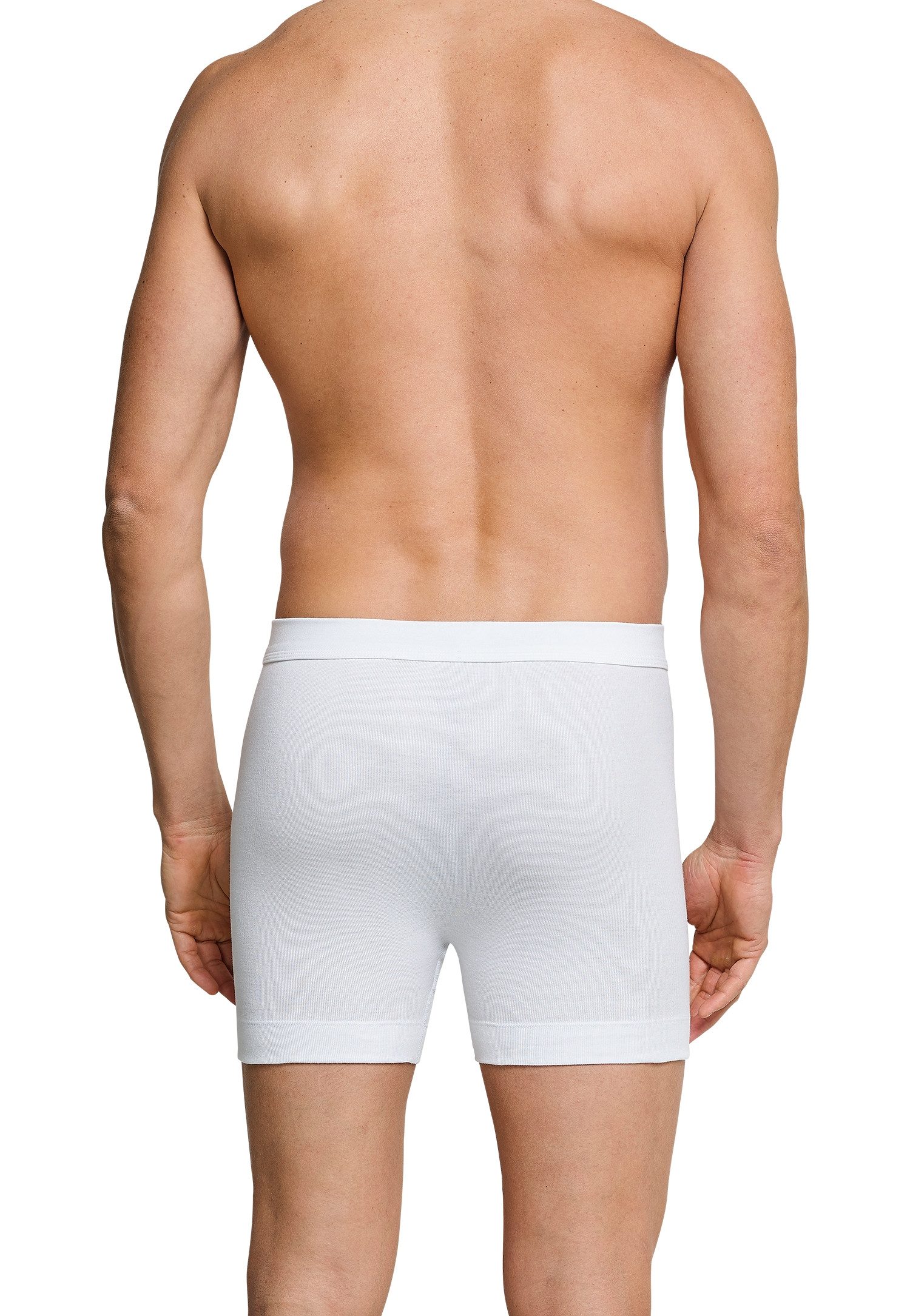 Schiesser Boxershort Essentials met ingreep, comfortabele fijnrib kwaliteit, zachte band