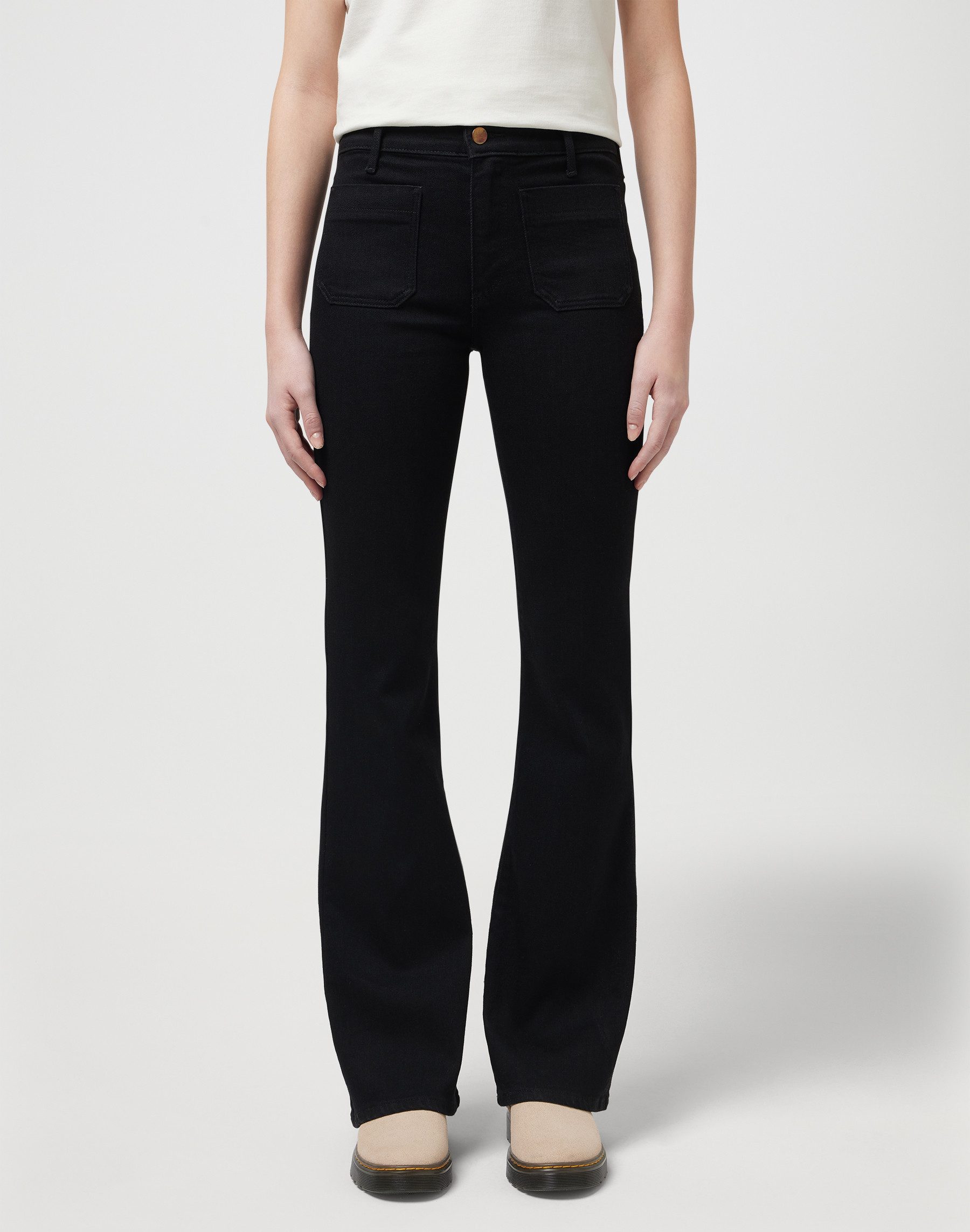 Wrangler Bootcut jeans Flare in retro-design met uitlopende pijp