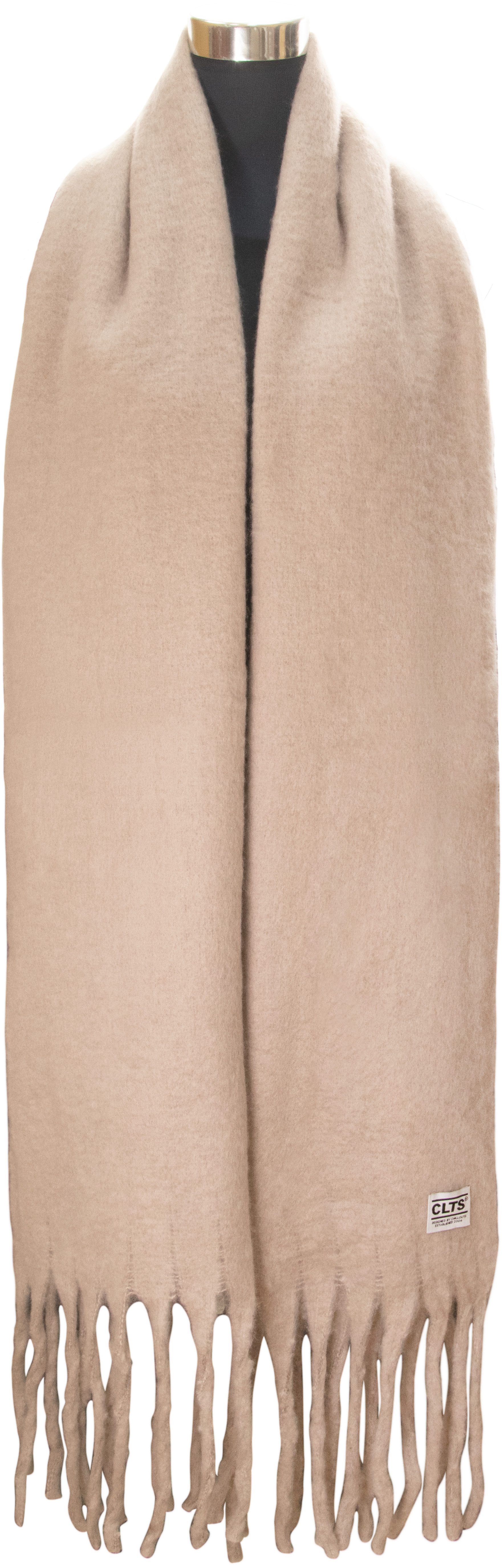 chillouts XXL-sjaal Govinda Scarf met elegante franjes