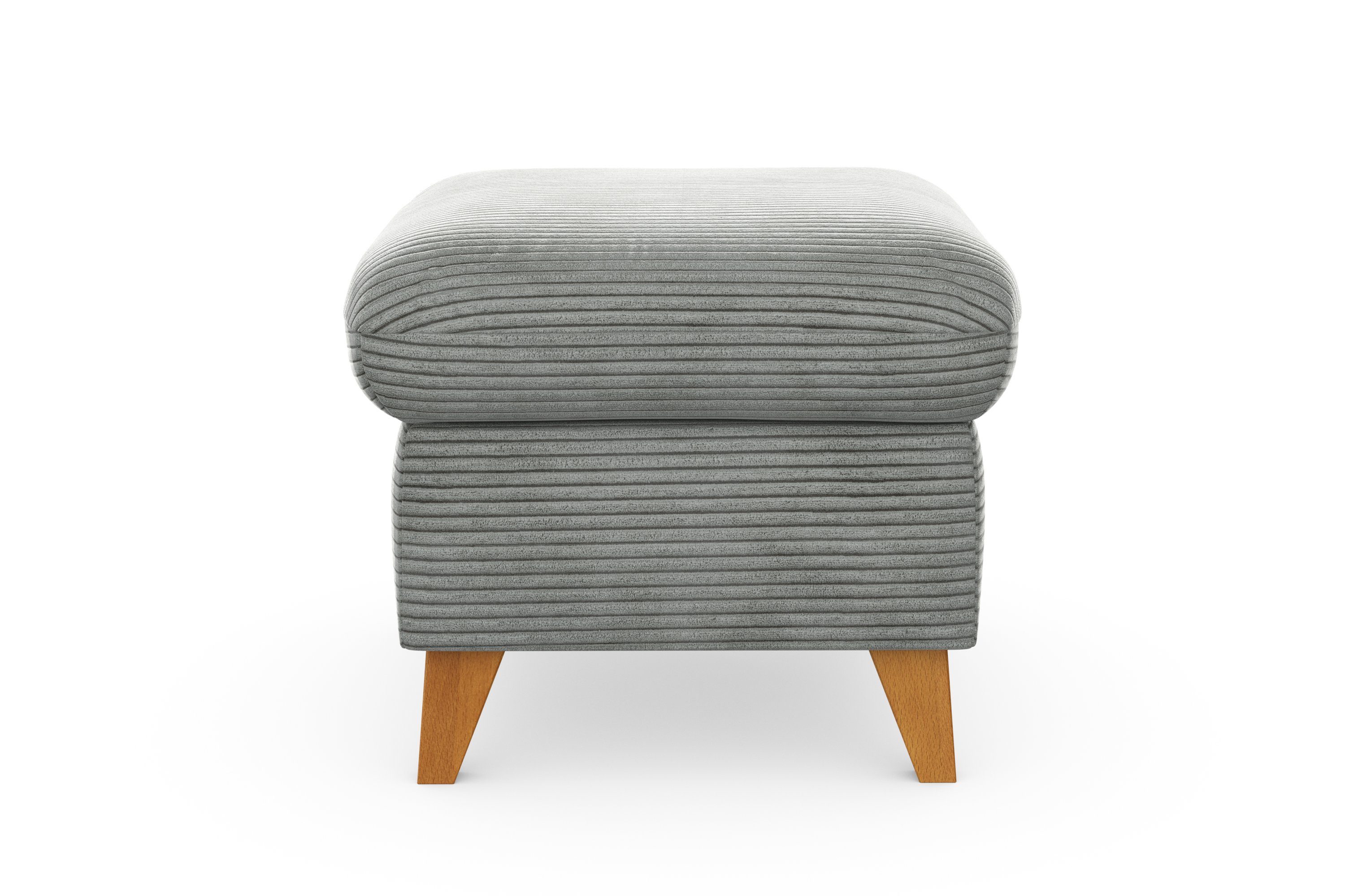 Home affaire Hocker Trelleborg met cordbekleding, met opbergvak, inclusief binnenveringsinterieur