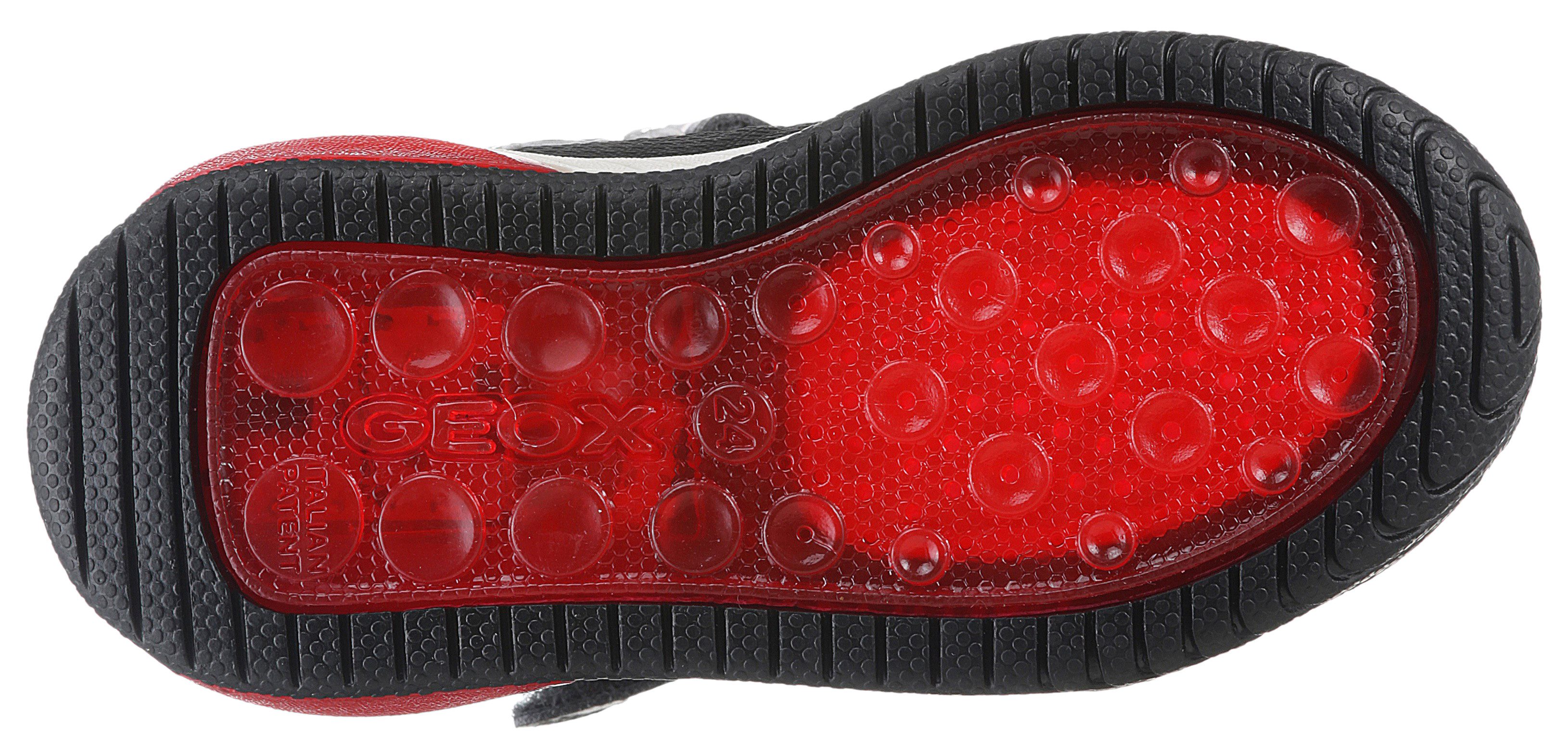 Geox Sneakers J INEK BOY C - Knipperschoen High top sneaker, veterschoenen met cool motief