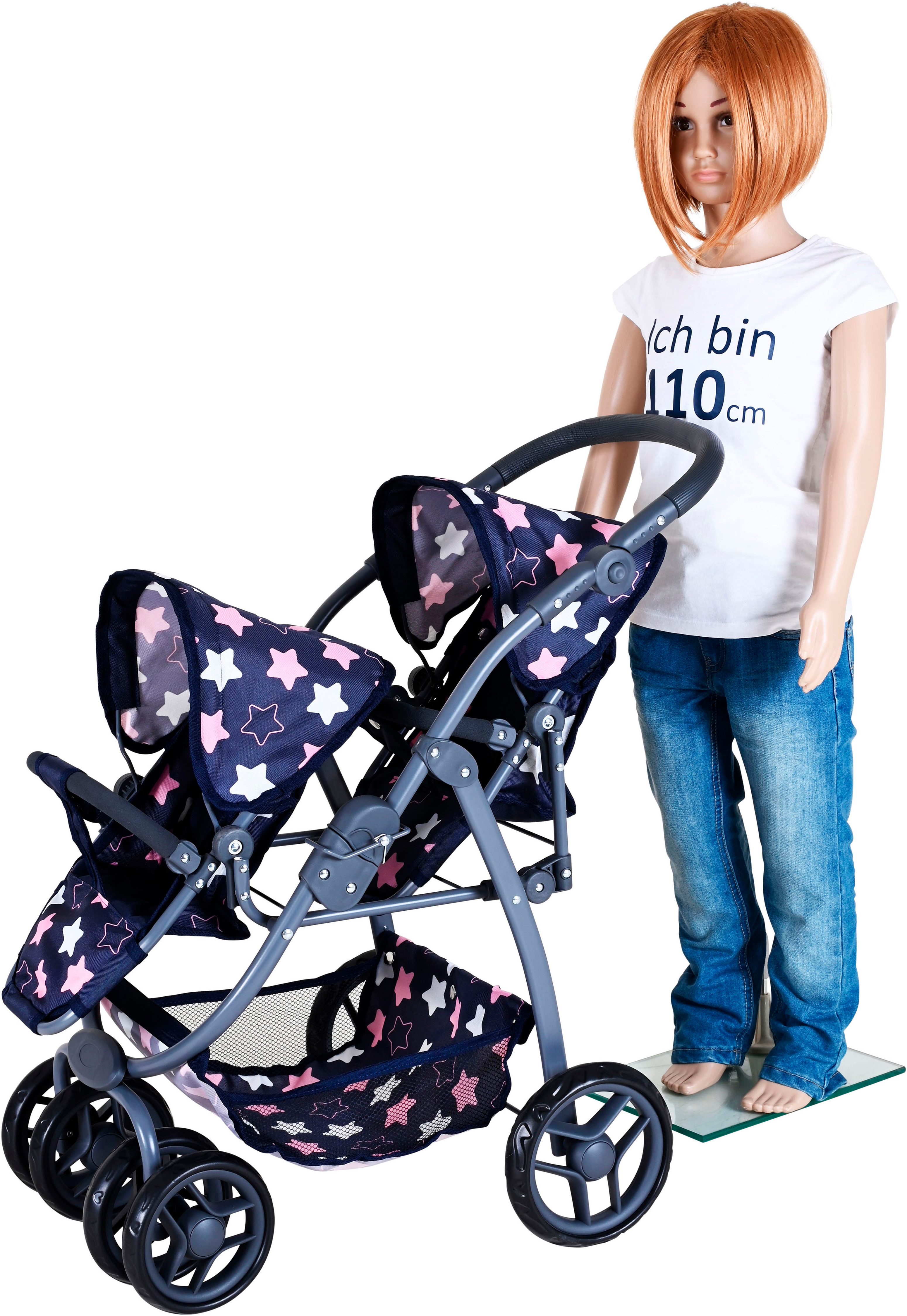 Knorrtoys® Poppen-duobuggy Milo