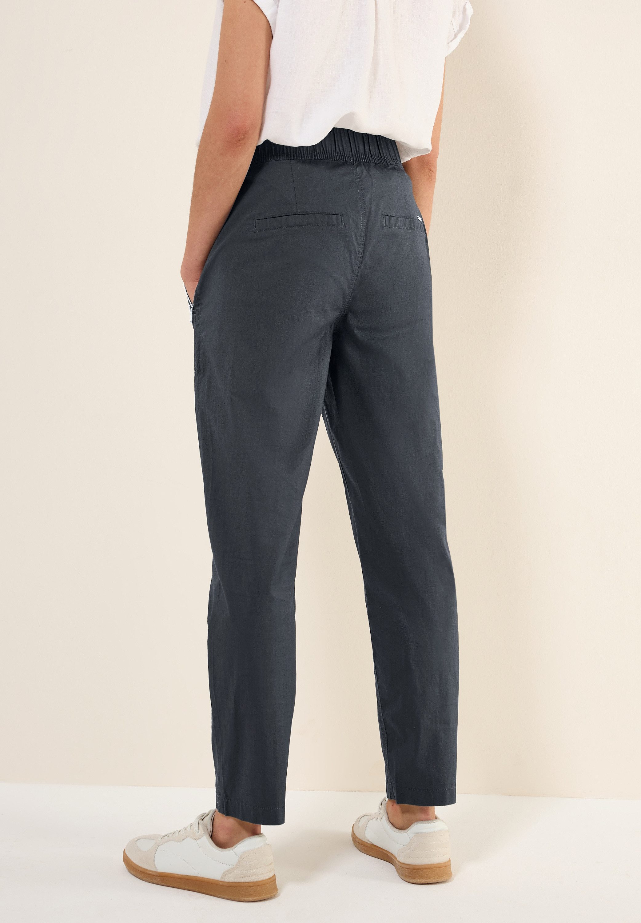 Cecil Paperbag-broek Stijl Chelsea met elastische band en rijgkoord