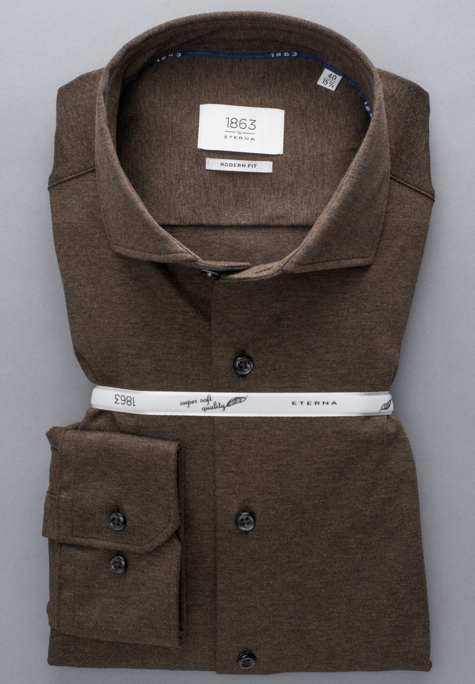 Eterna Overhemd met lange mouwen MODERN FIT