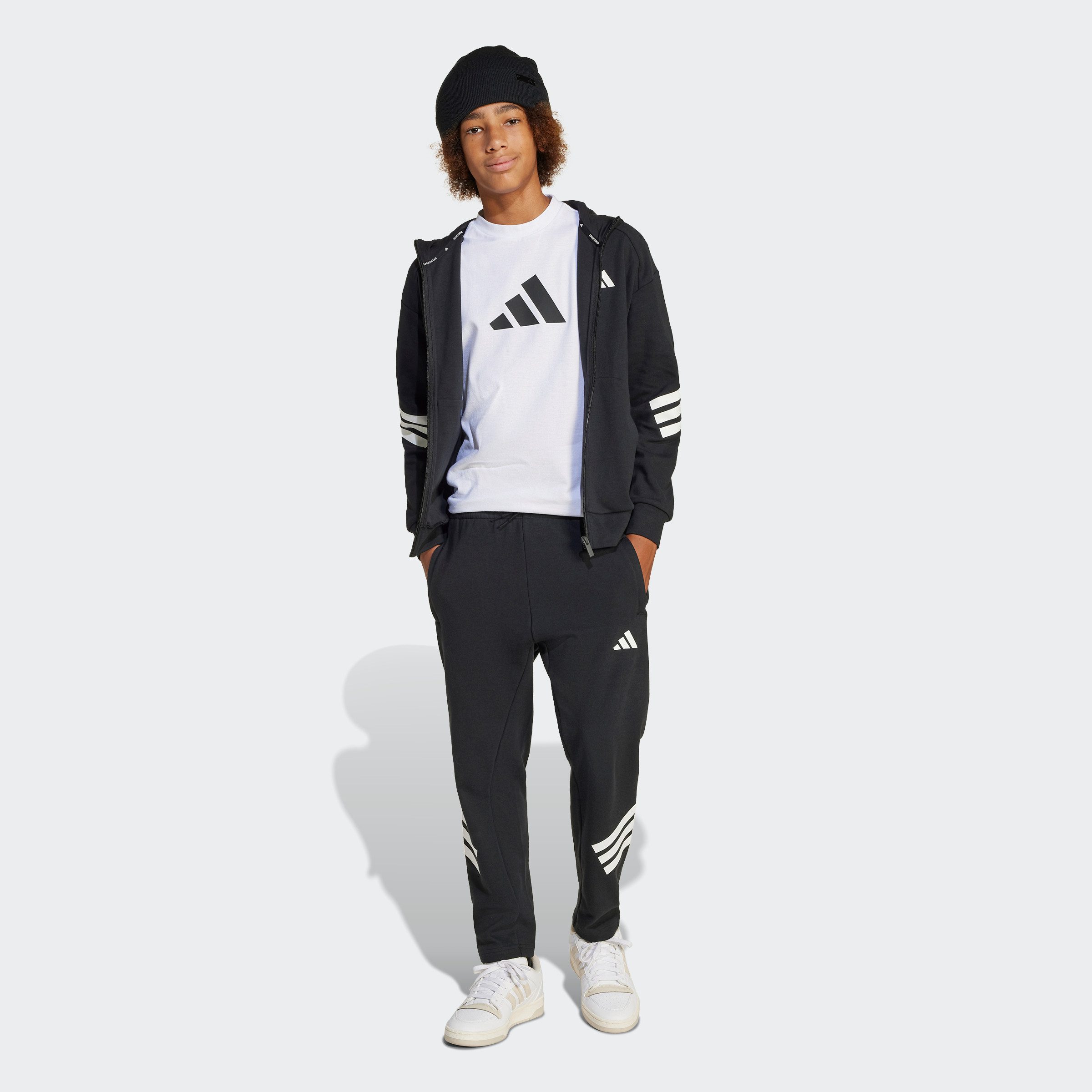 adidas Sportswear Hoodie J FI 3S FZ HD