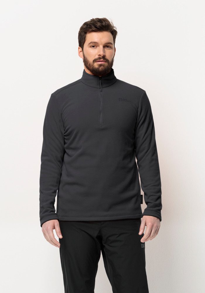 Jack Wolfskin Trui met staande kraag TAUNUS HZ M heren truien maat S (48) grijs