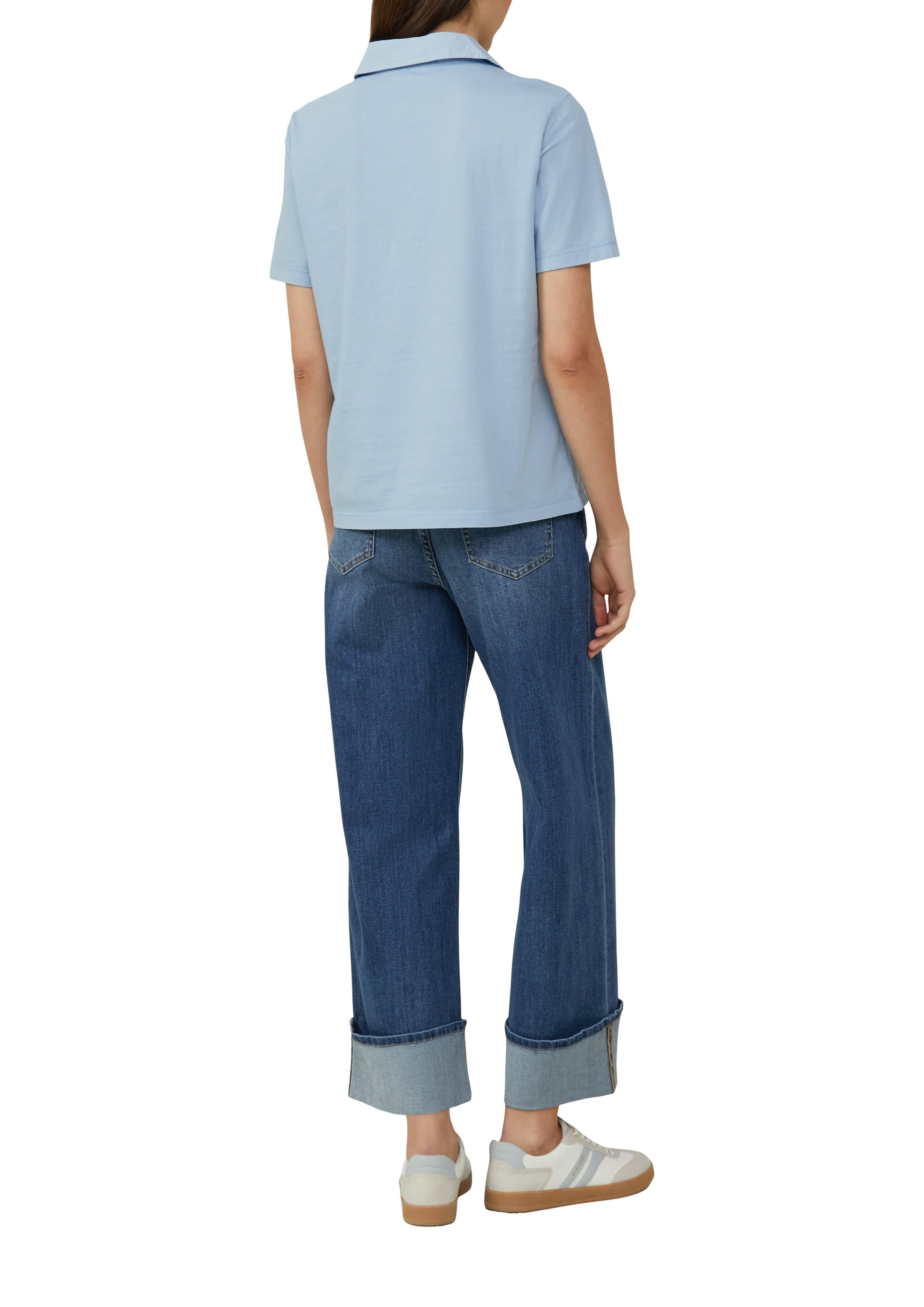 s.Oliver Poloshirt met polokraag