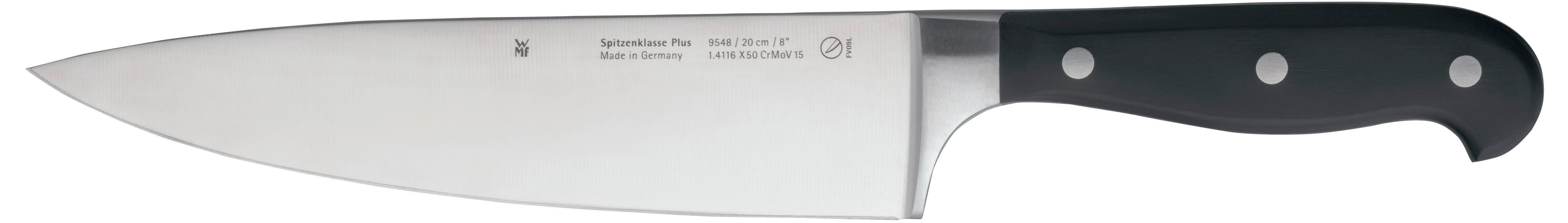 WMF Messenset Spitzenklasse Plus Performance Cut, handgesmeed, vingerbescherming, Made in Germany (set, 5-delig)
