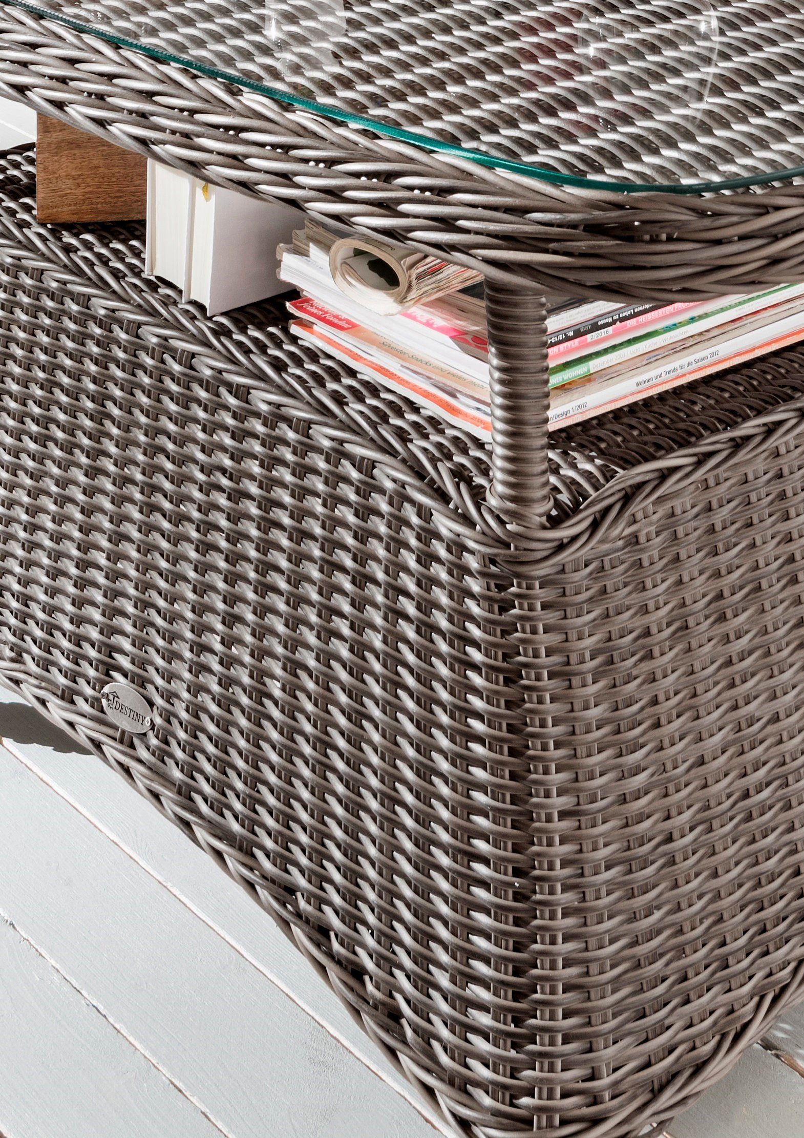 Destiny Tuin-eethoek Casa Aluminium, polyrotan (set, 13-delig)
