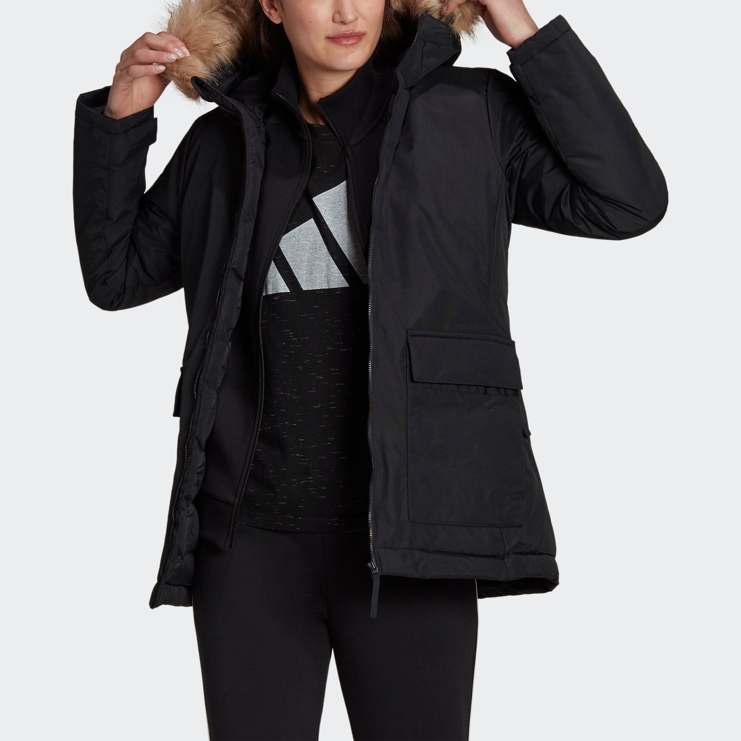 adidas Sportswear Outdoorjack UTILITAS HOODED PARKA