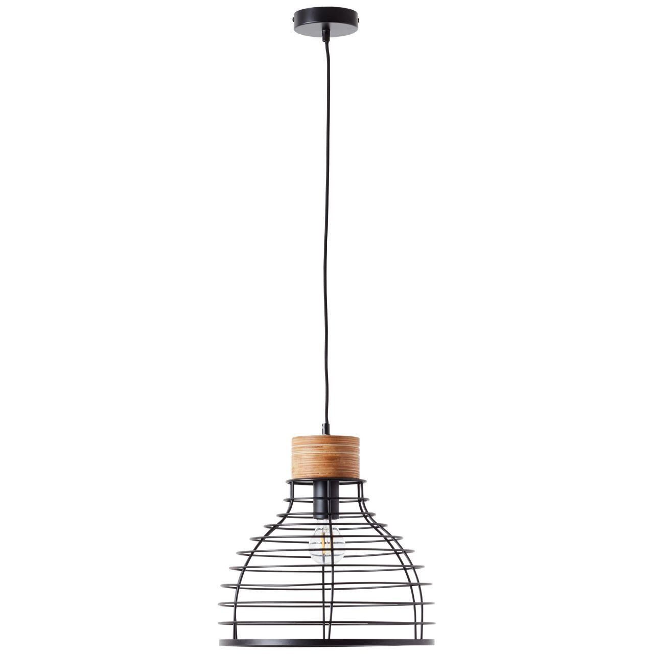 Brilliant Leuchten Hanglamp AVIA hoogte verstelbaar - dimbaar - 135 cm hoogte x 35 cm ø - e27 fitting (1 stuk)