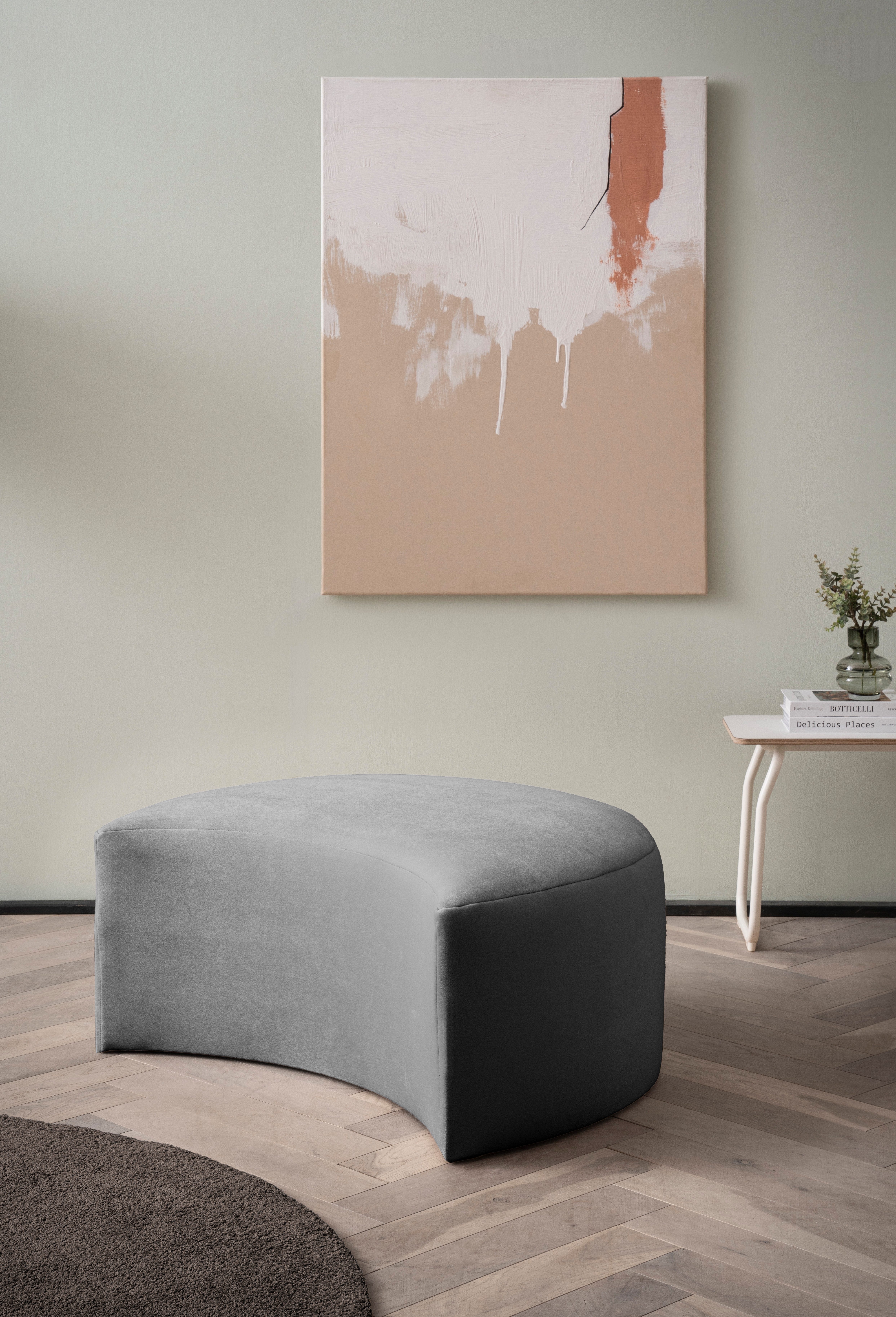 LeGer Home by Lena Gercke Hocker Isalie, in moderne kleuren en verschillende stoffen
