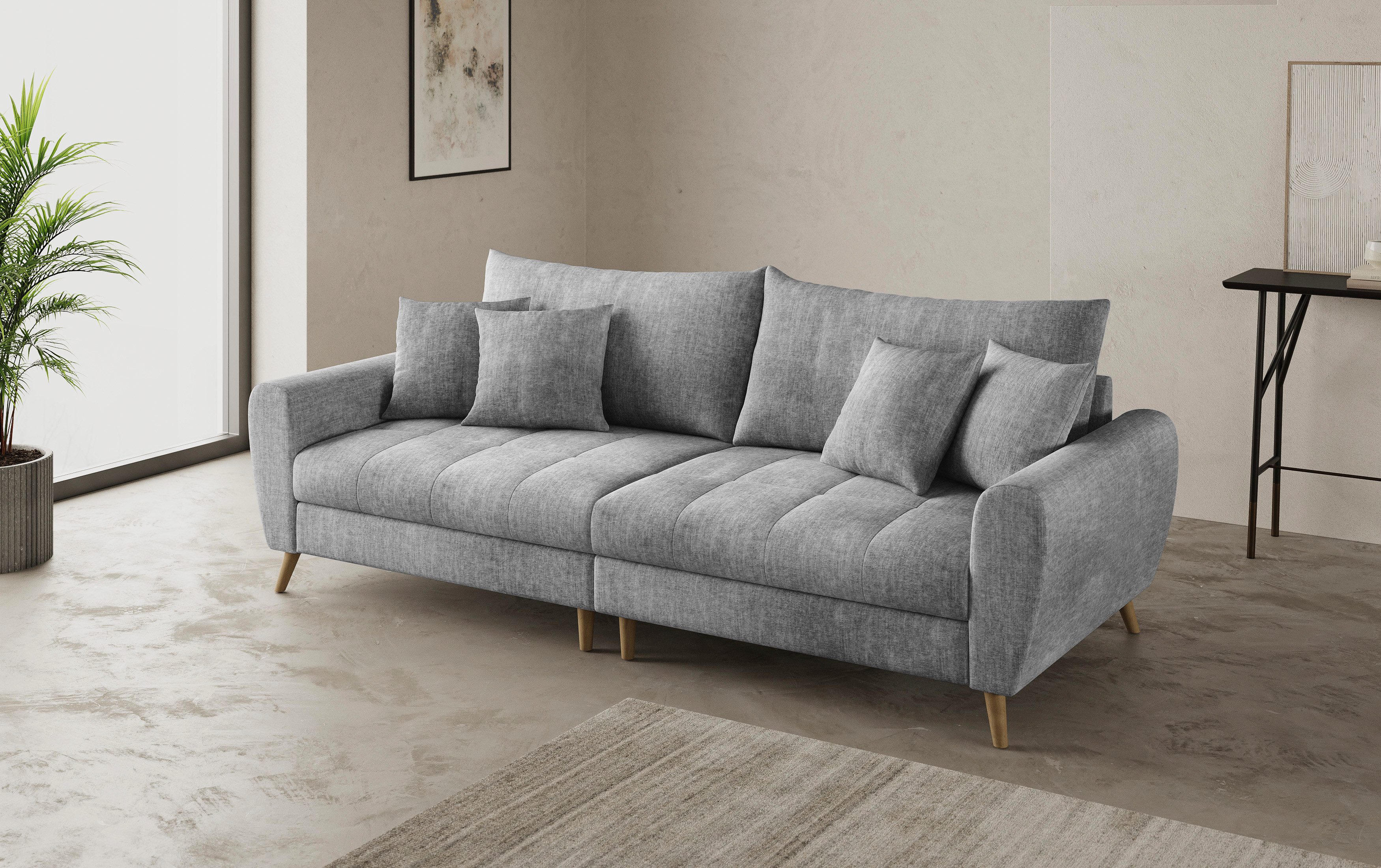 Mr. Couch Megabank Blackburn II Optioneel met koudschuimvering tot 140 kg belastbaar