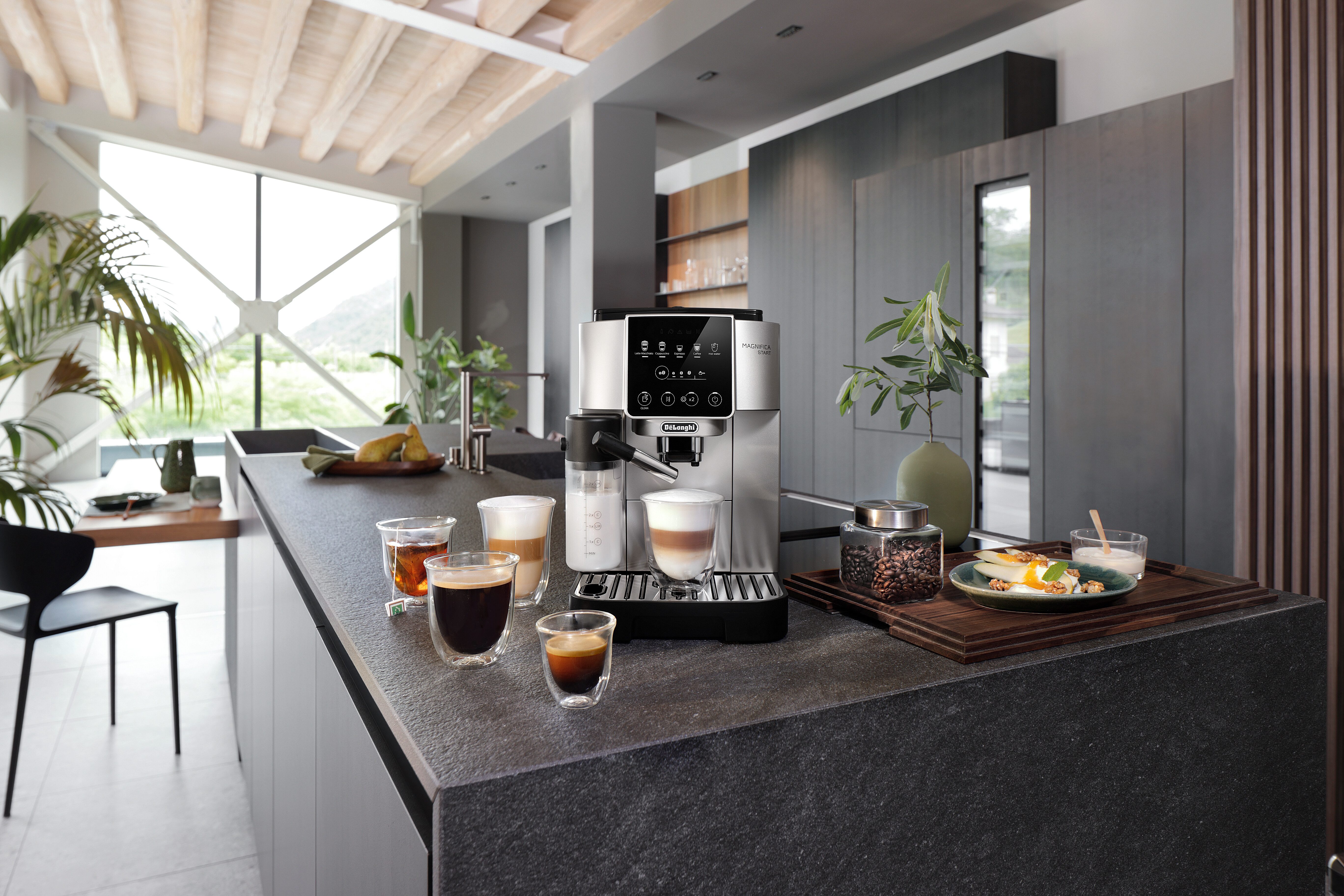 De'Longhi Volautomatisch koffiezetapparaat Magnifica Start Milk ECAM220.80.SB