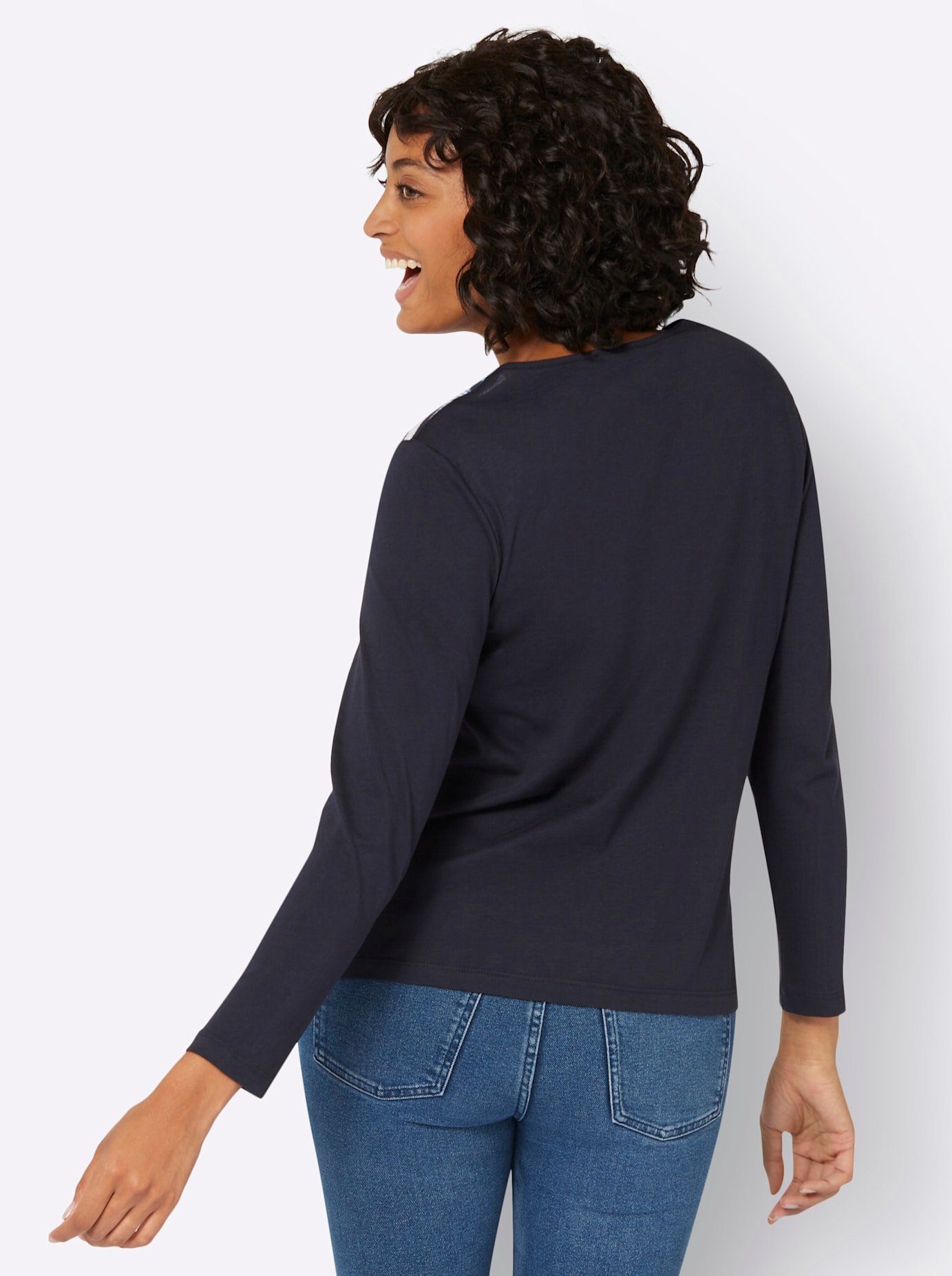 Casual Looks Shirt met lange mouwen Shirt (1-delig)