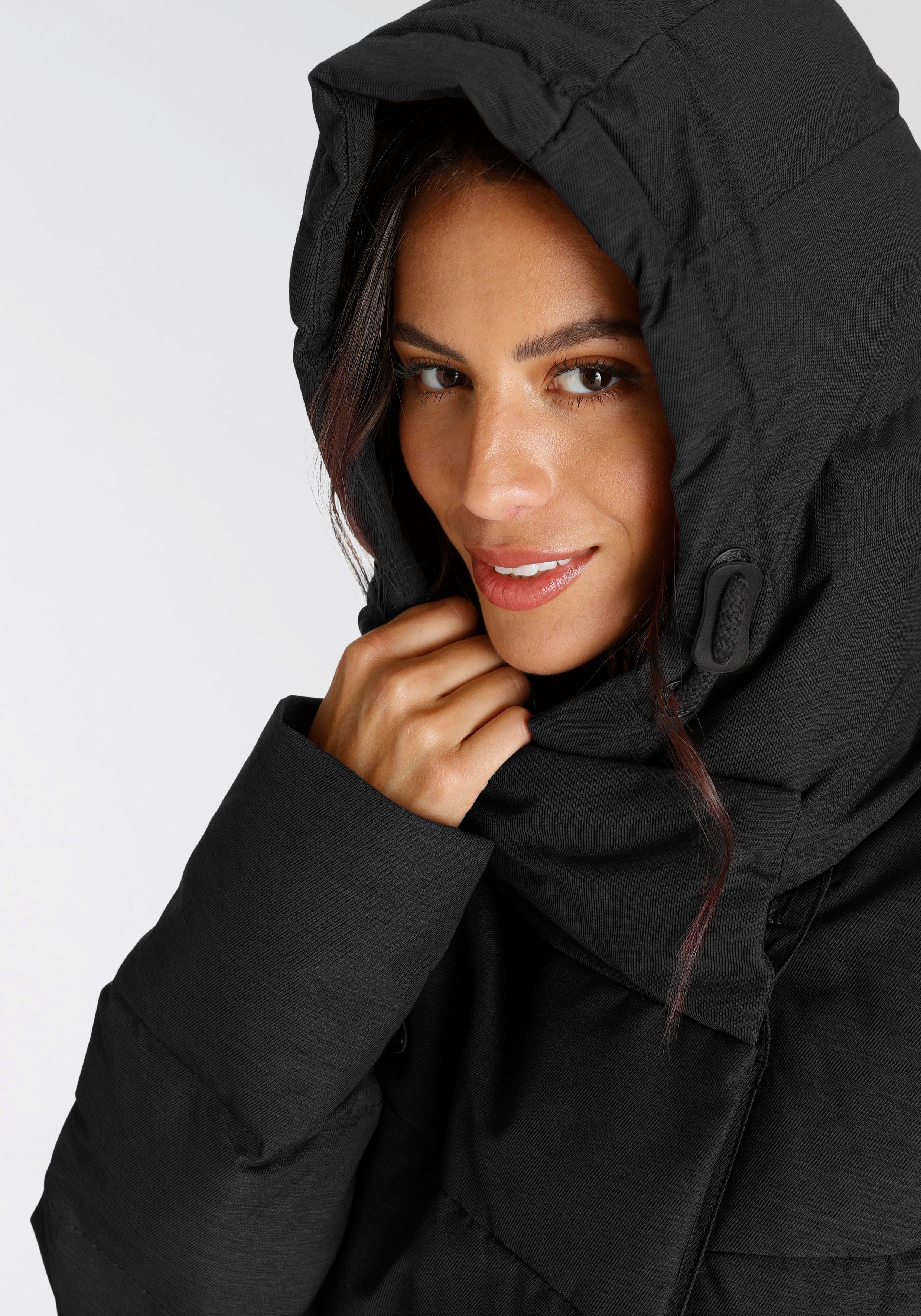 Ragwear Gewatteerde jas PAVLINNA O stijlvolle, gewatteerde winterparka met capuchon