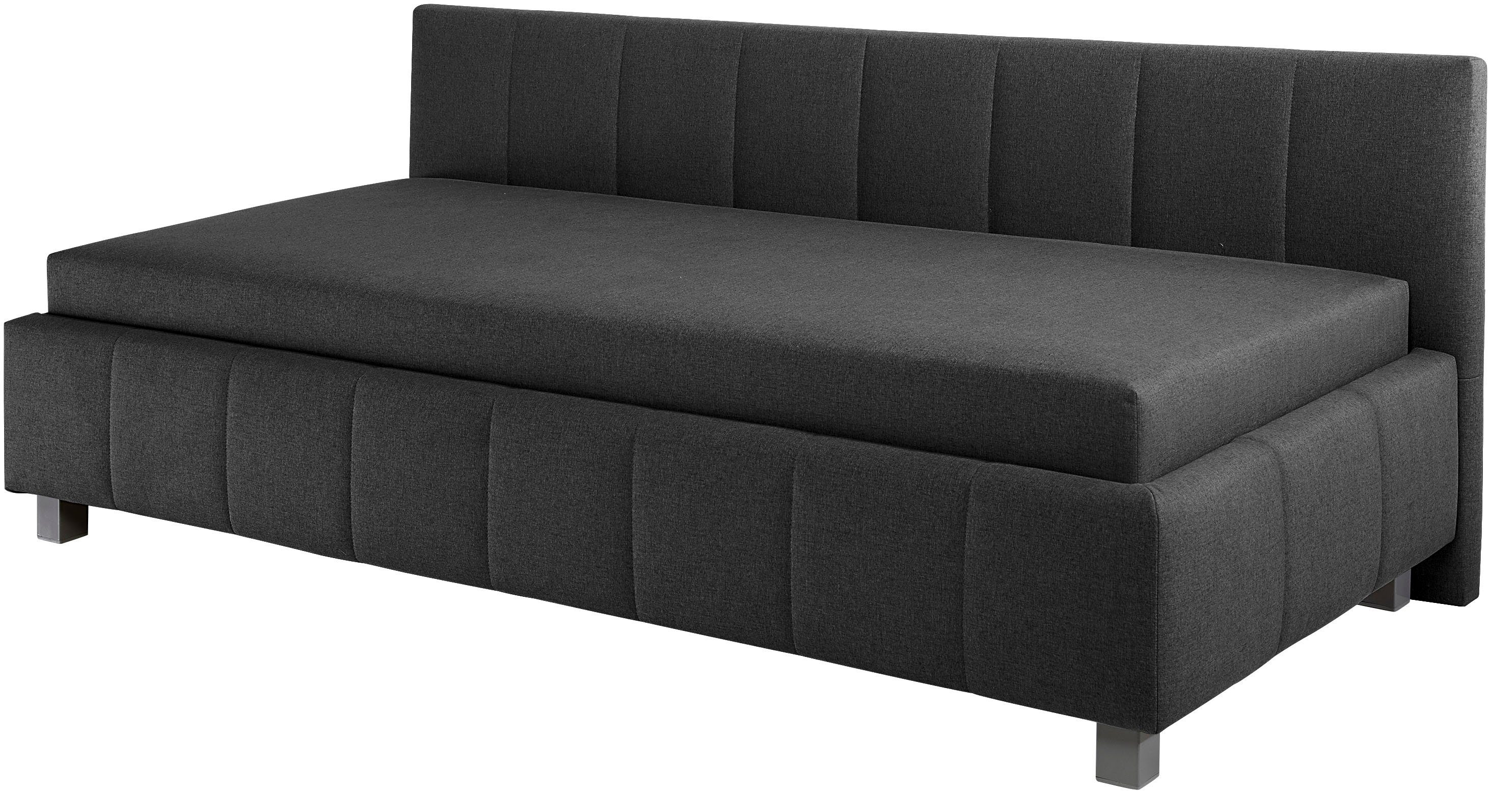Maintal Bed Mailo met bedkist, in 3 breedten, binnenvering- of bonell-matras ter keuze