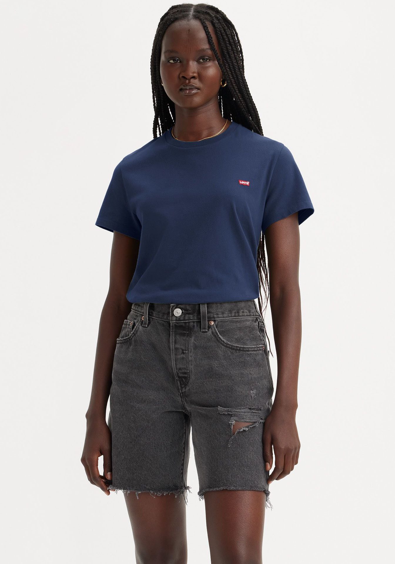 Levi's T-shirt TEE Minilogo met klein logoborduursel