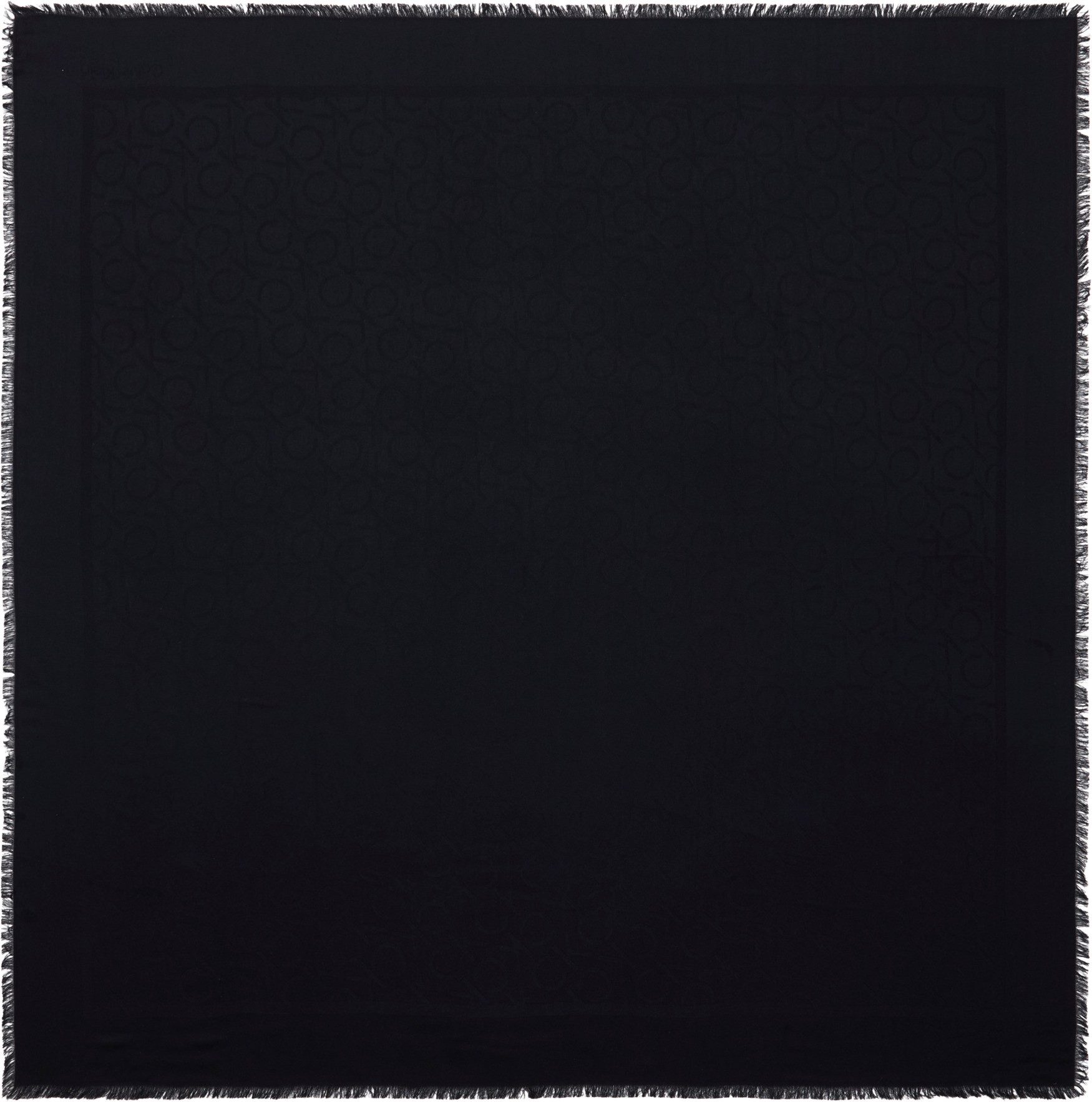 Calvin Klein Sjaal SHINY JACQUARD MONOGRAM SQUARE