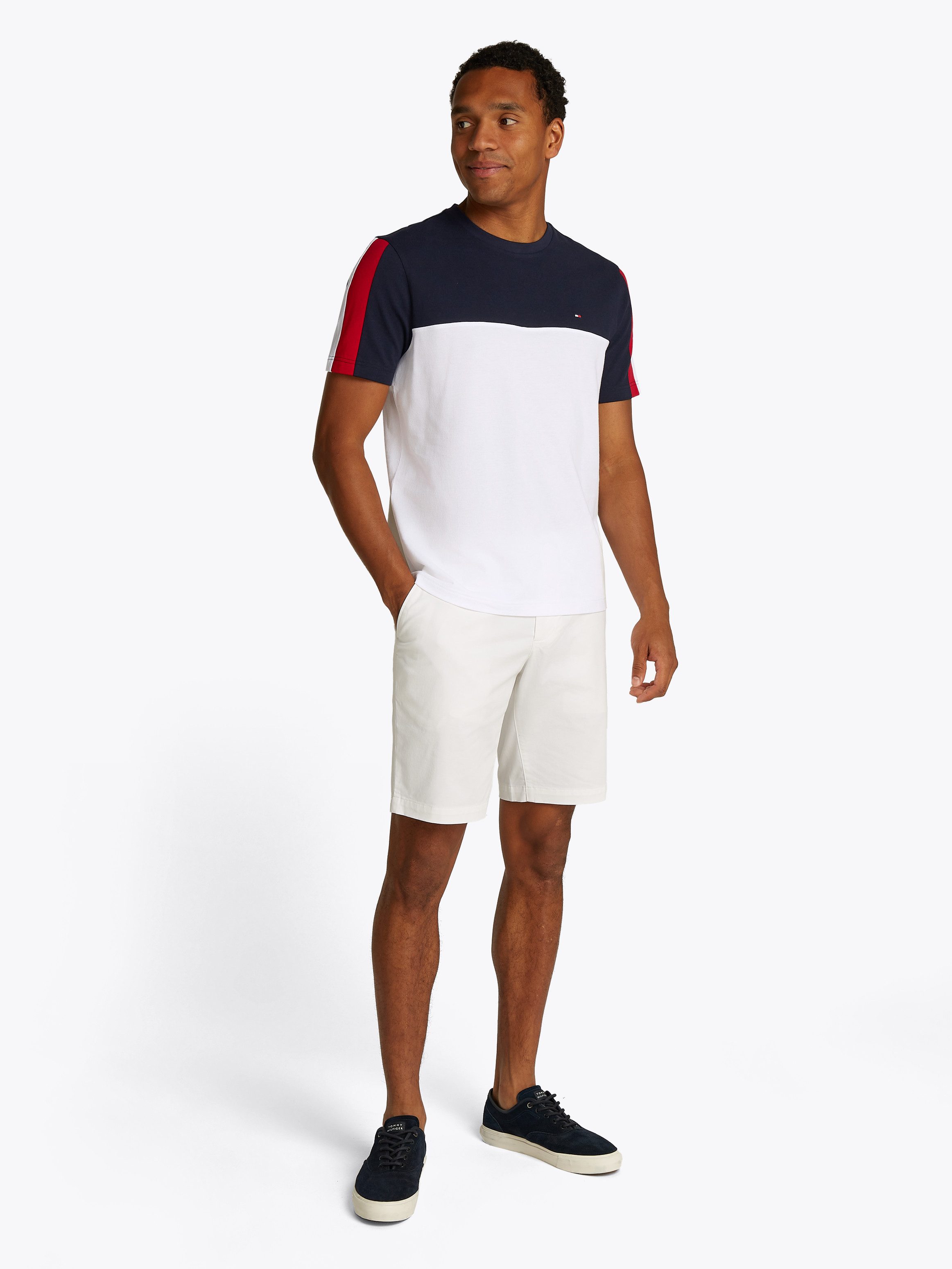 Tommy Hilfiger T-shirt GLOBAL STRIPE COLOURBLOCK TEE