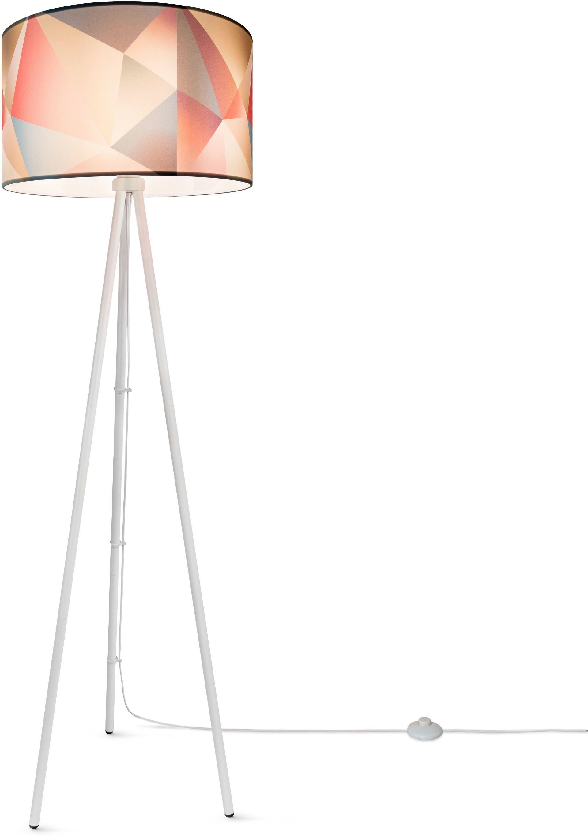 Paco Home Staande lamp Trina Kosy LED vloerlamp modern woonkamer slaapkamer, pastelkleuren decor E27