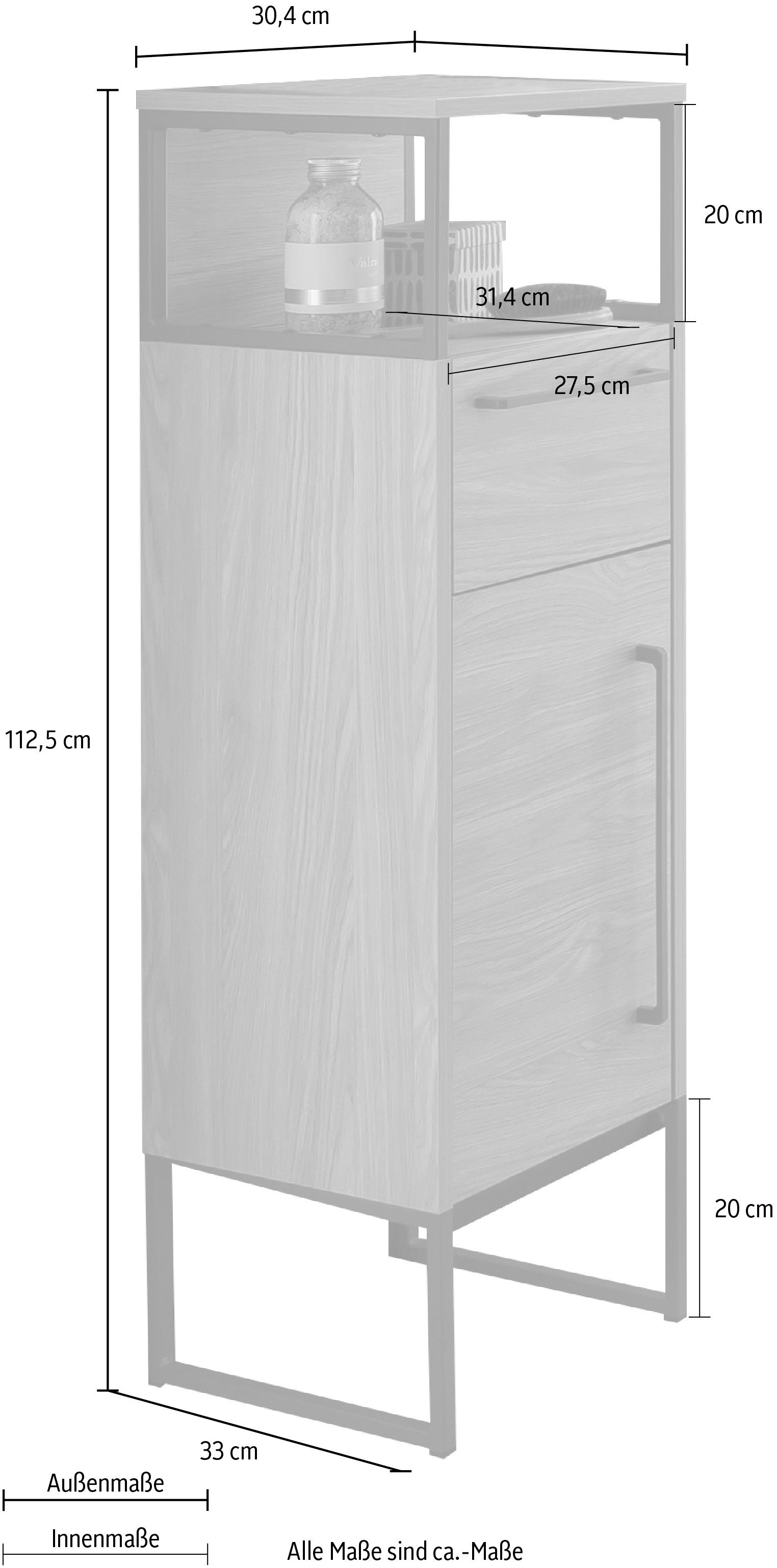 Schildmeyer Halfhoge kast Limoen