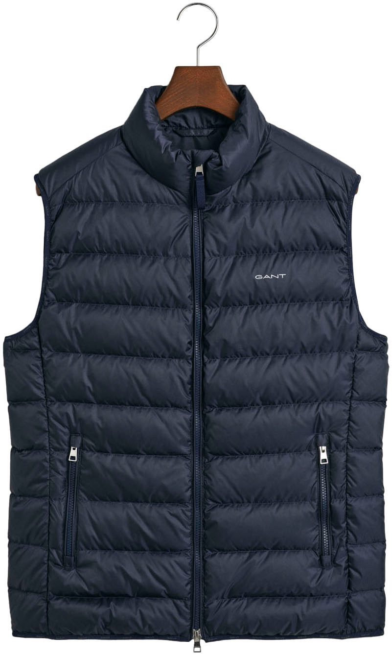Gant Bodywarmer Light Gilet in streep gestikte look
