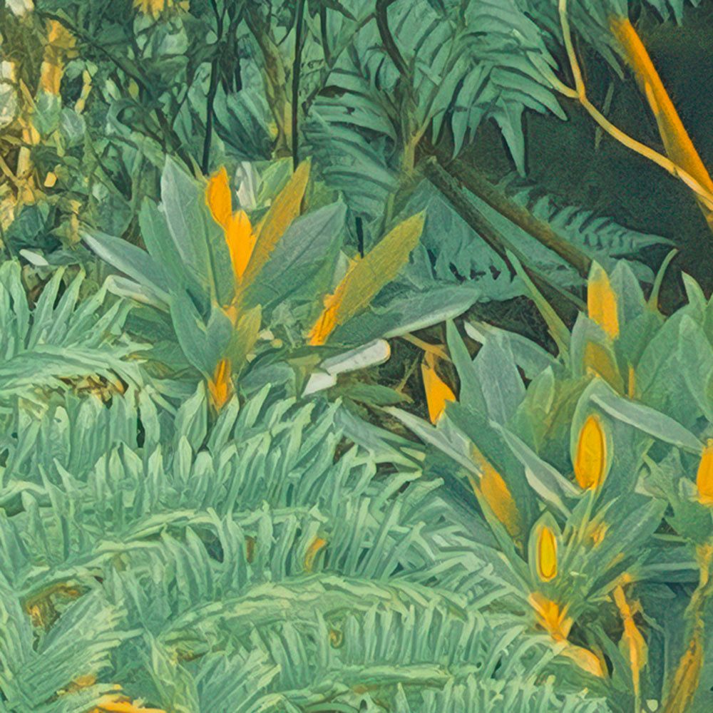 Komar Fotobehang Digitale print vlies - Jungle Lands - Afmeting 400 x 250 cm (1 stuk)