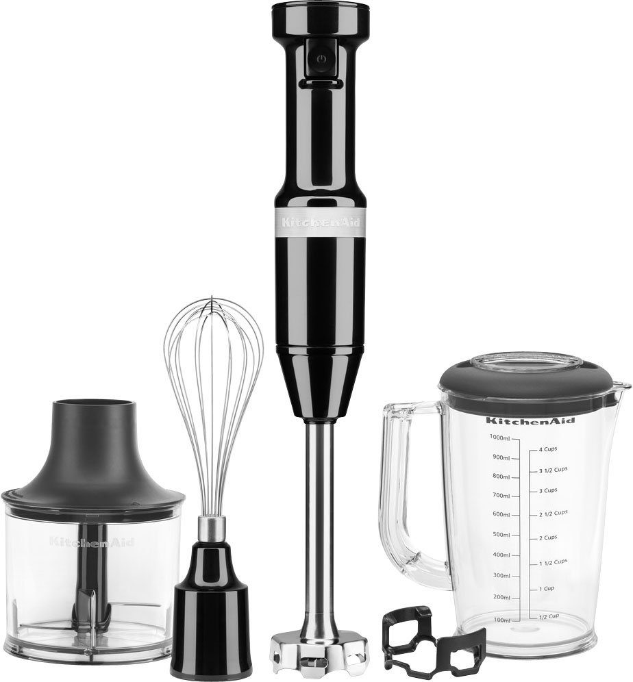 KitchenAid Staafmixer 5KHBV83EOB ONYX BLACK