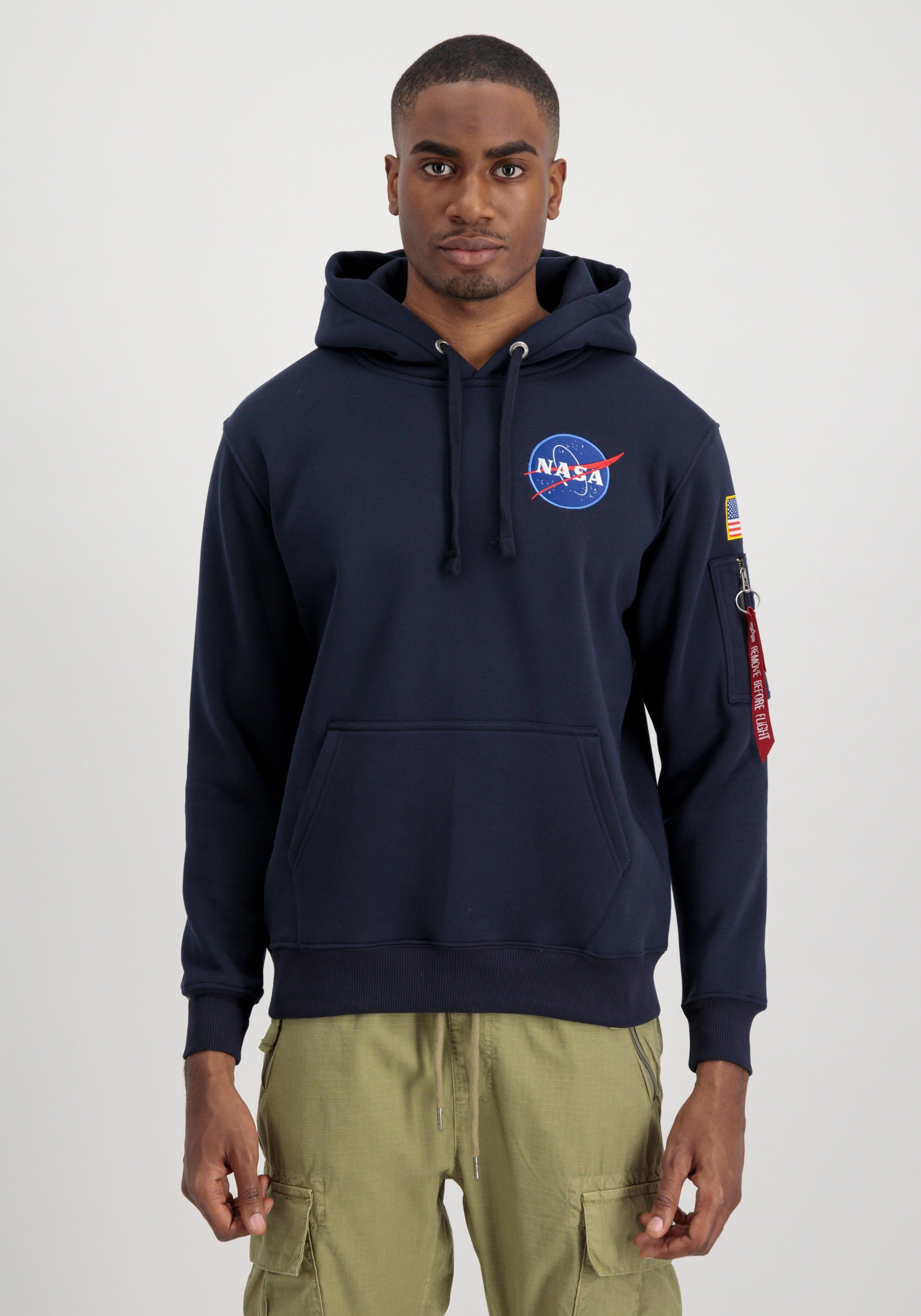 Alpha Industries Hoodie Alpha Industries Men - Hoodies Space Shuttle Hoodie