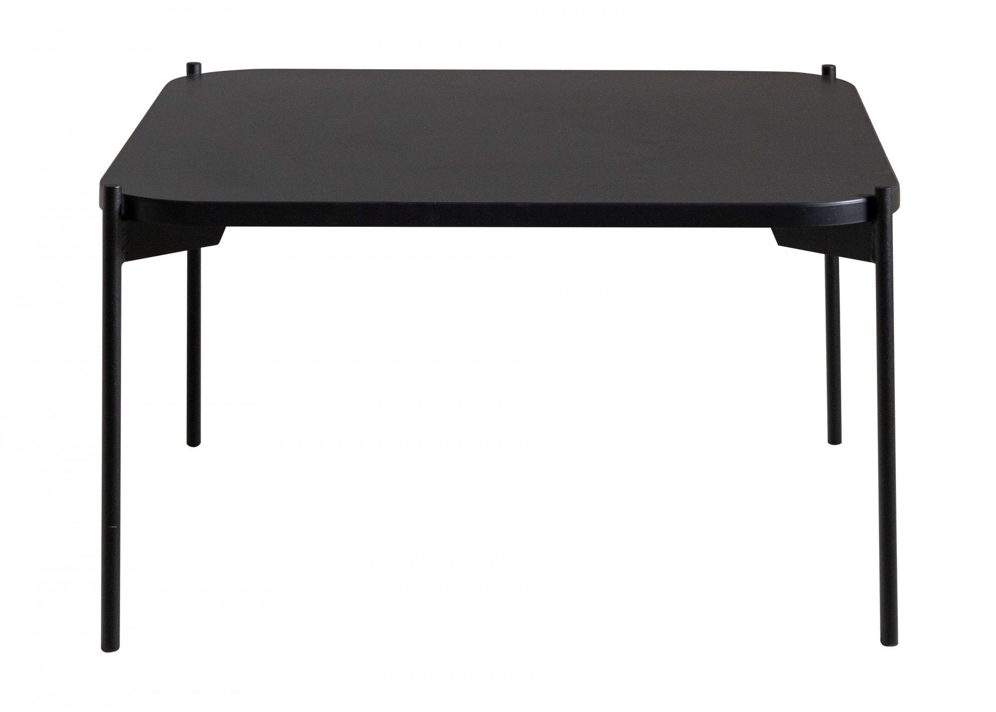 Home affaire Salontafel Rombo salontafels maat 55 cm x 32 cm x 55 cm zwart