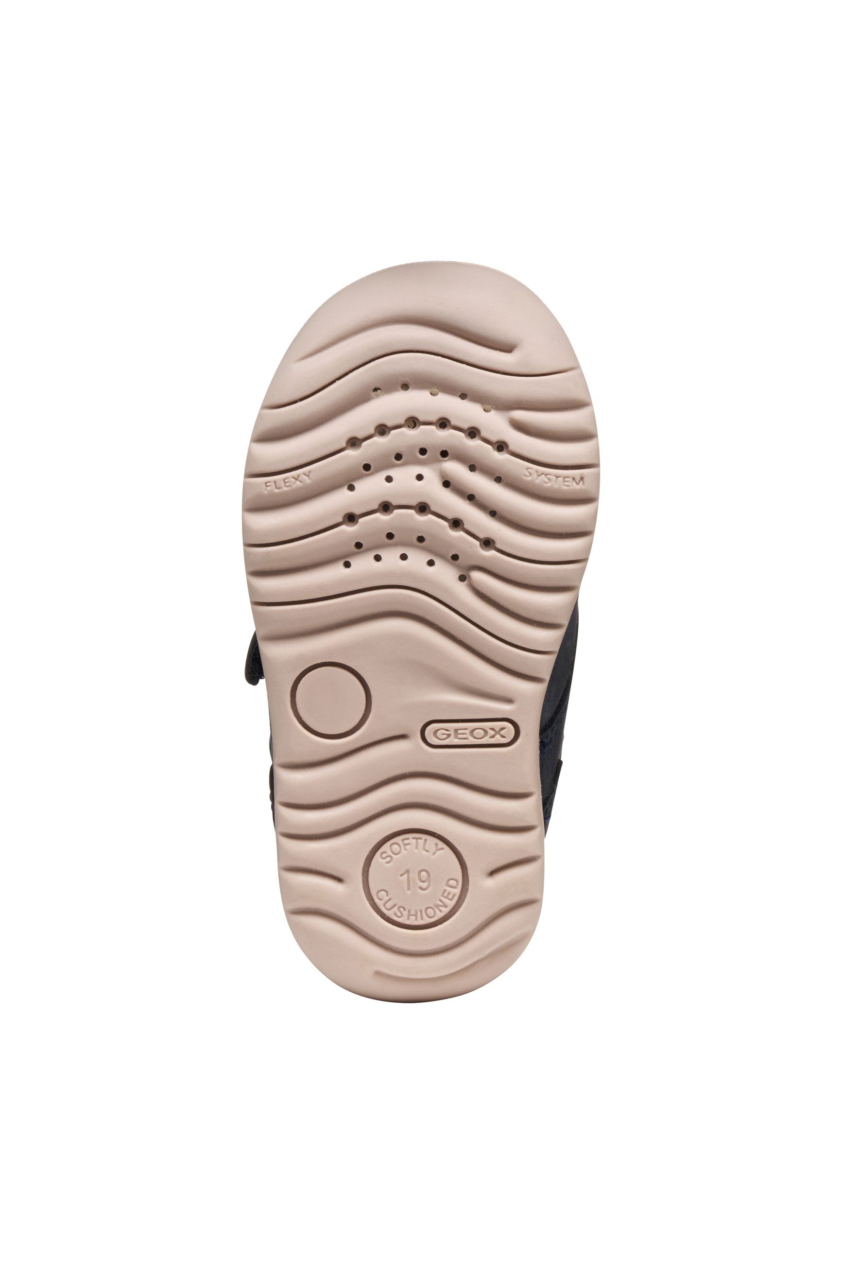 Geox Babyschoentjes B MACCHIA GIRL Babyschoen met klittenbandsluiting, maat sjabloon te downloaden