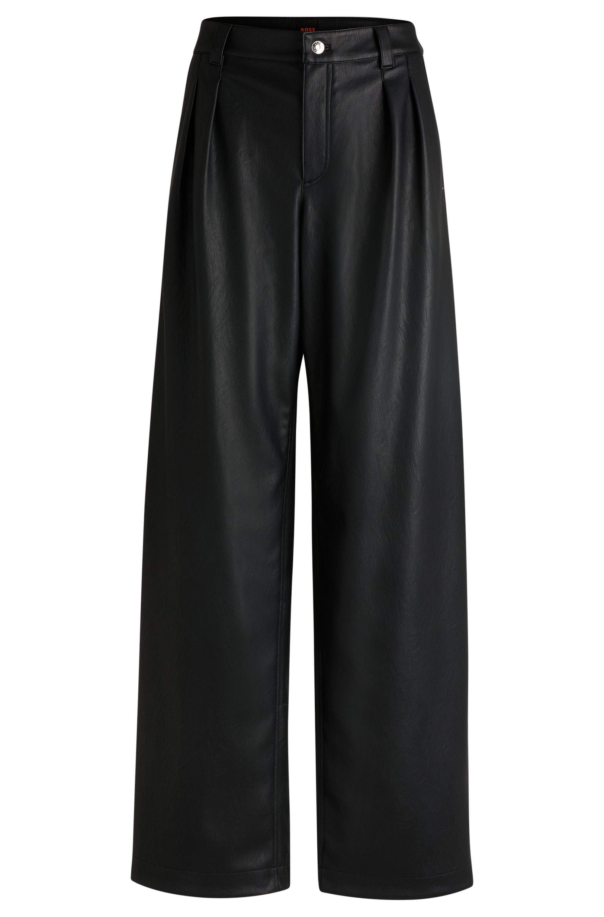 Boss Orange Geweven broek Tanjura Premium Damesmode