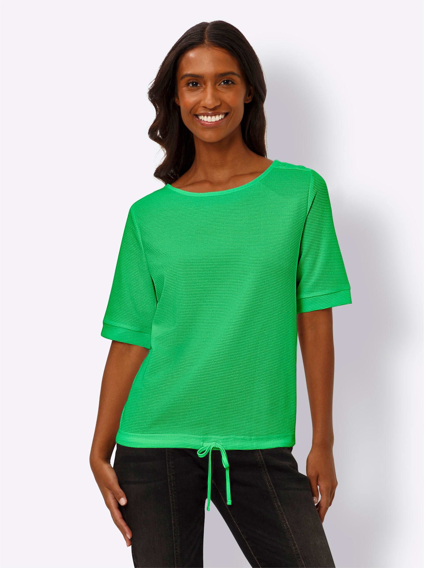 heine Shirt met ronde hals Shirt (1-delig)