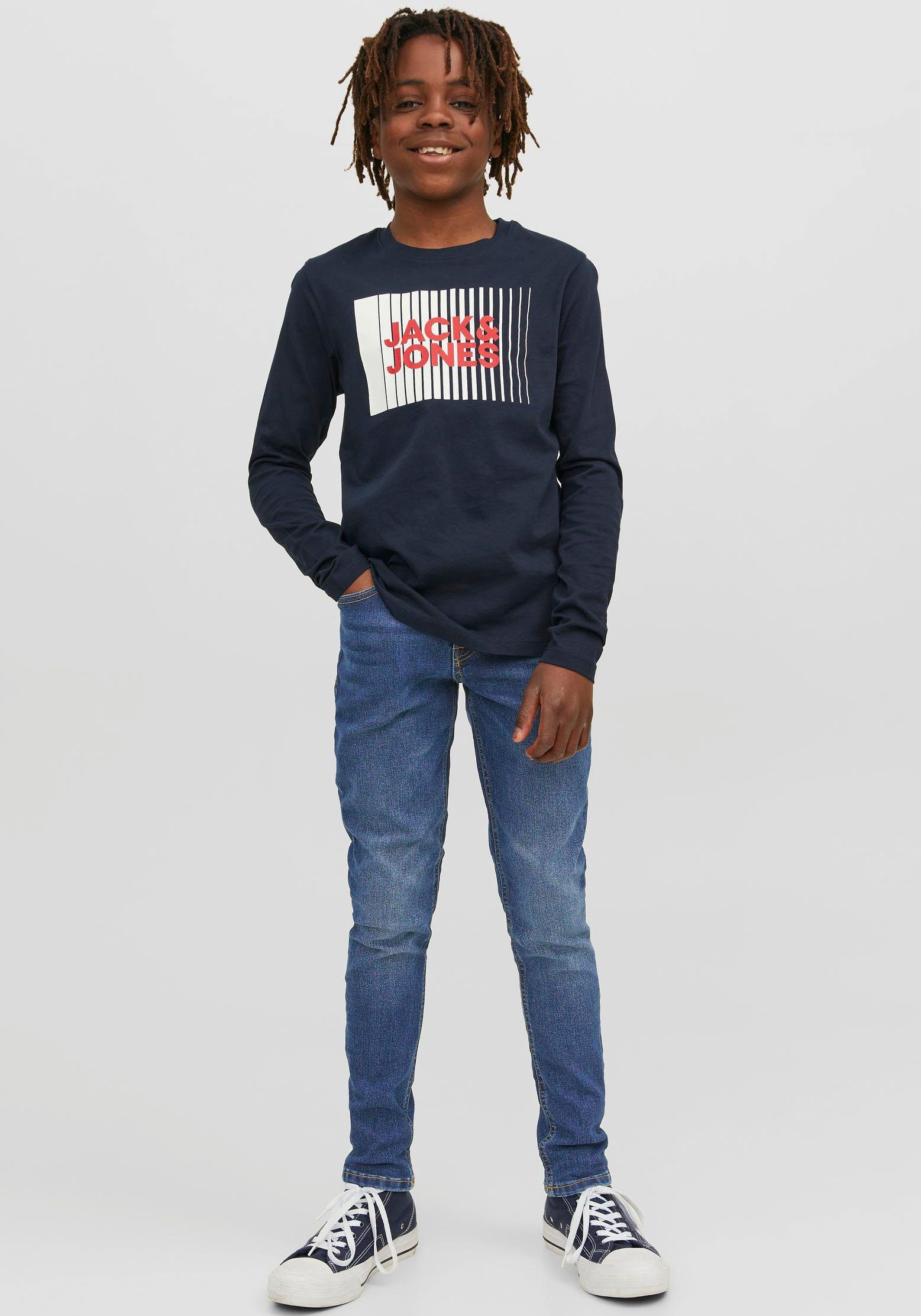 Jack & Jones Junior Skinny fit jeans JJILIAM JJORIGINAL MF 070 NOOS JNR