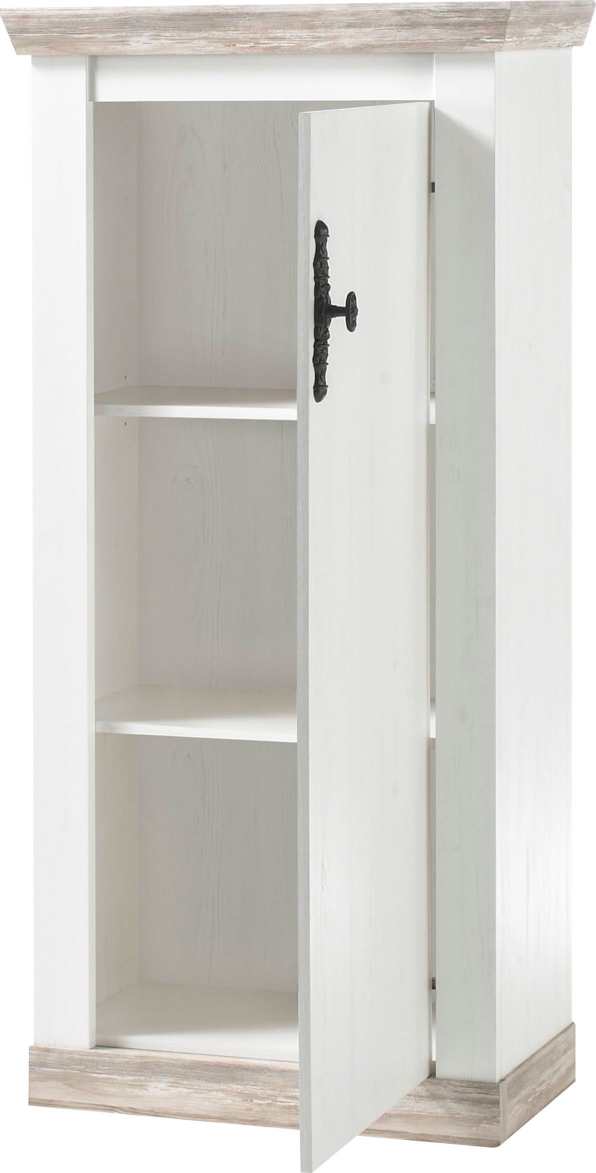 Home affaire Kast Florence in romantische landelijke look, breedte 71 cm
