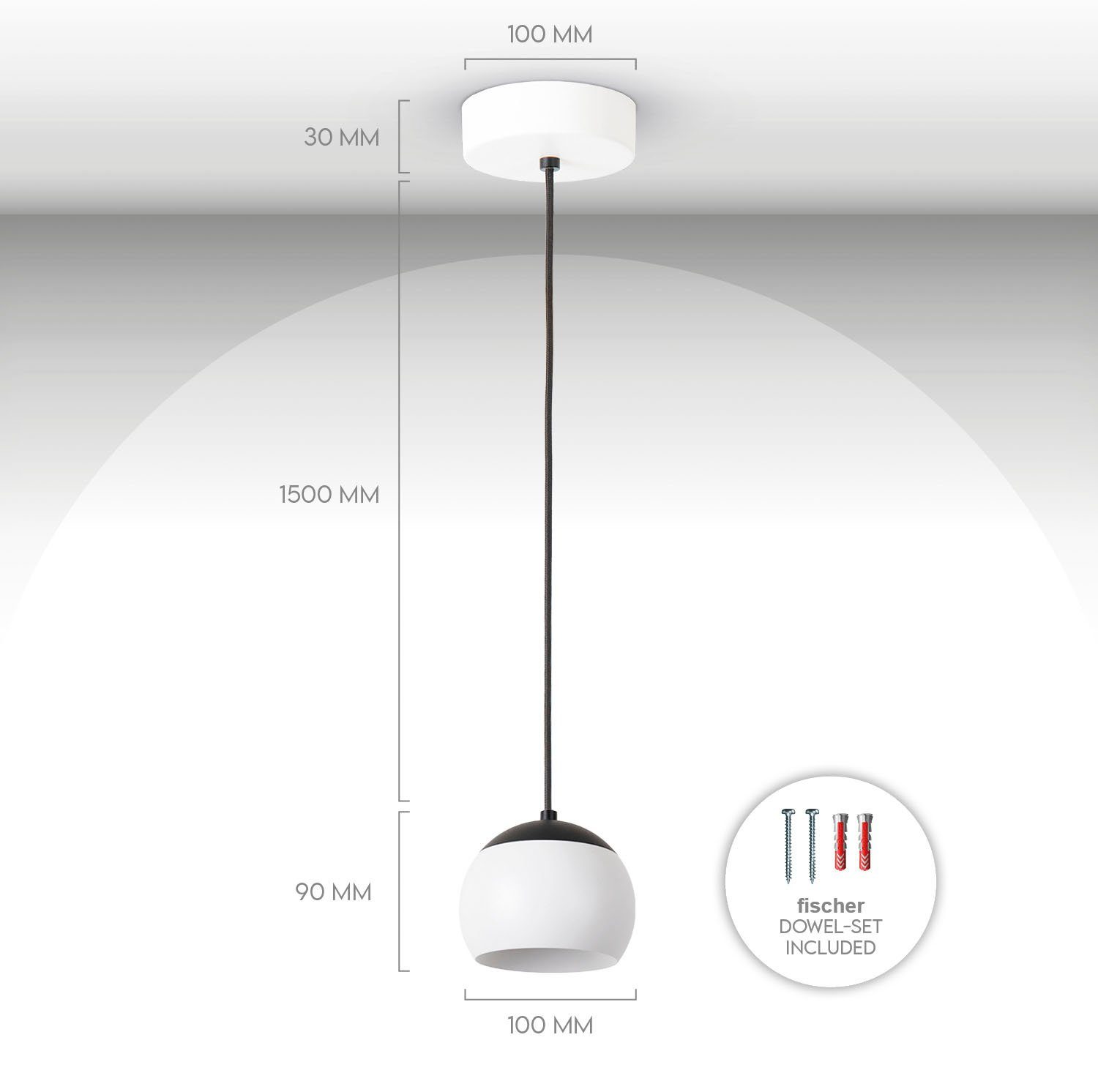 Paco Home Hanglamp Cleo LED pendellamp woonkamer hanglamp eetkamer keukenlamp bol