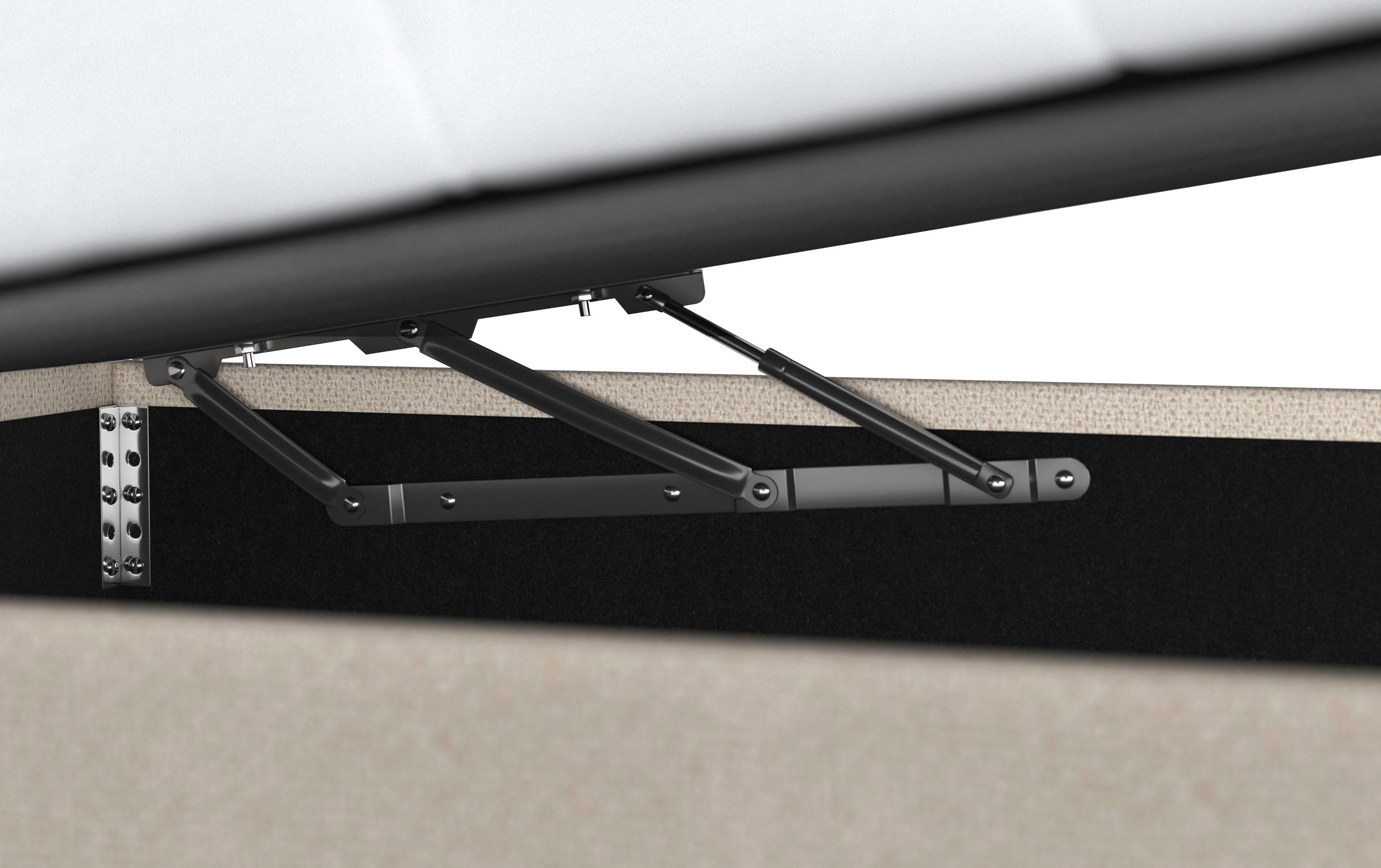 COTTA Boxspring Tom met bedkist, topmatras en sierkussen