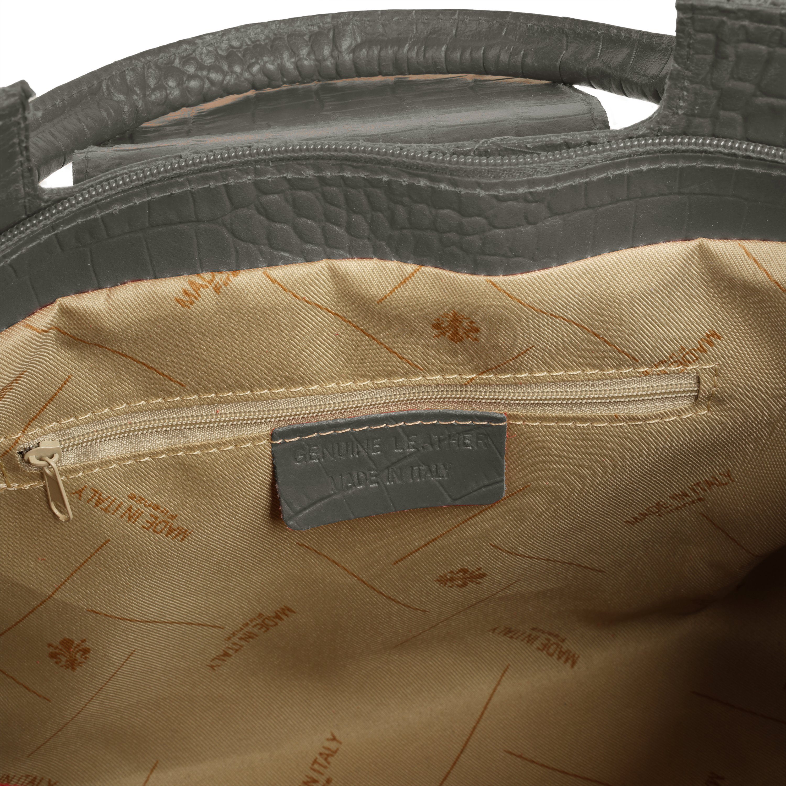 Cluty Tas echt leer, made in italy